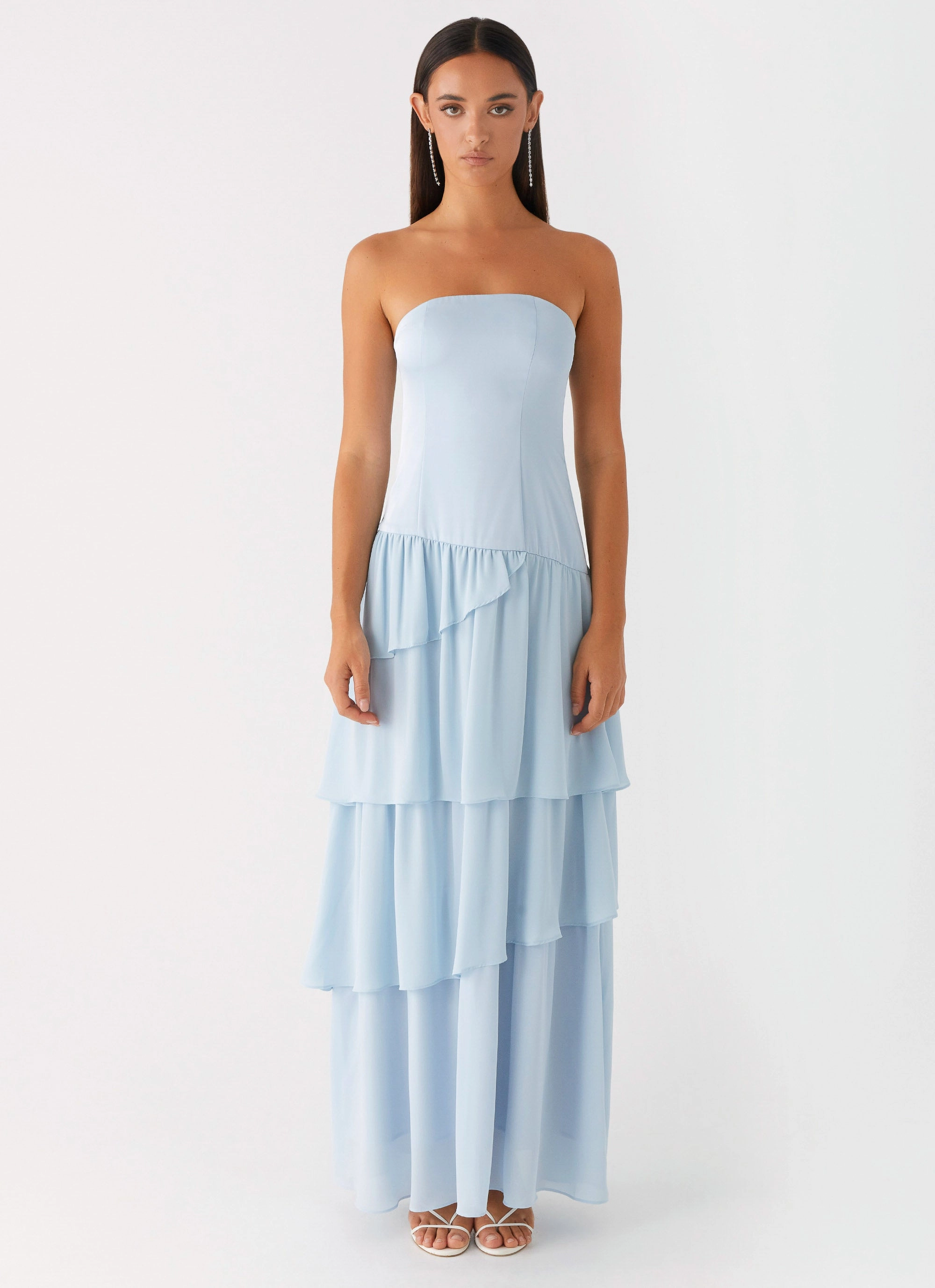 SustainableCotton Simple Ease Our Story Maxi Dress - Pastel Blue
