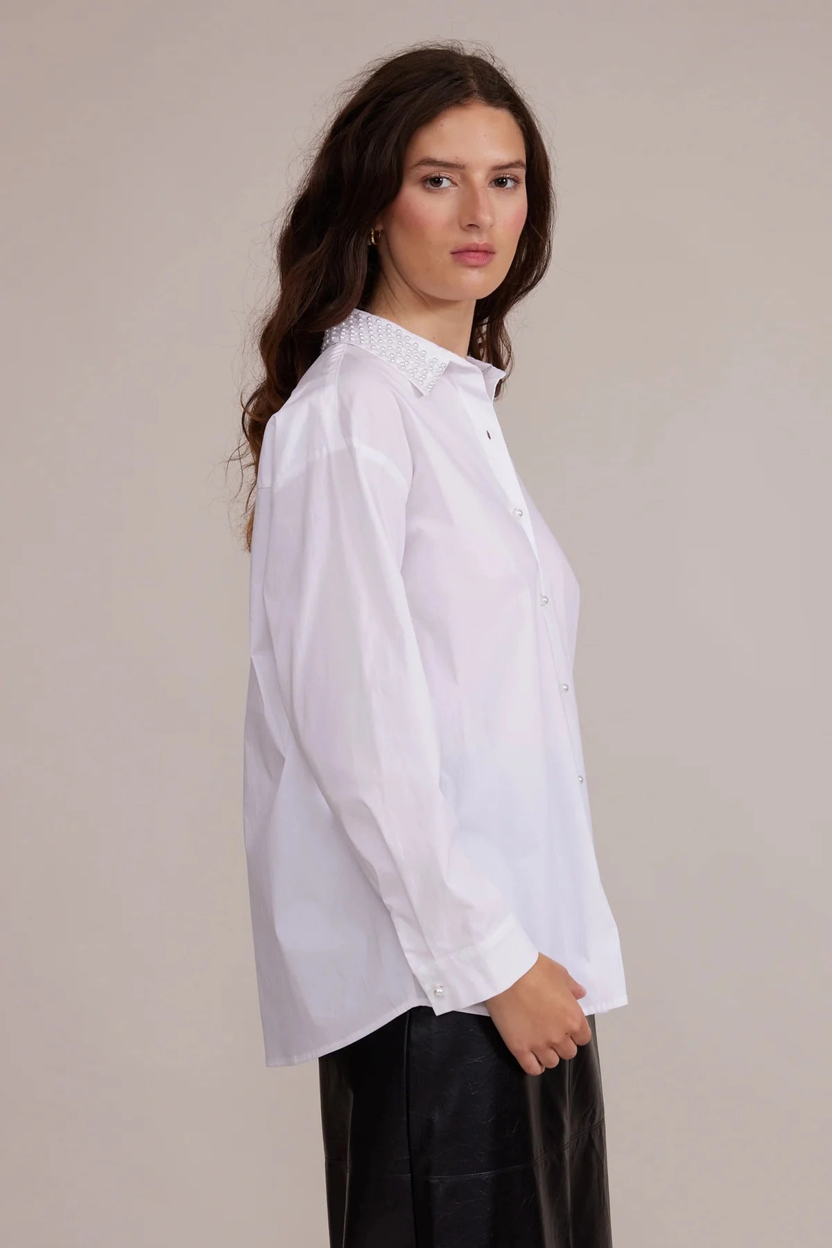 NonChafing Fabric Torin Pearl Blouse