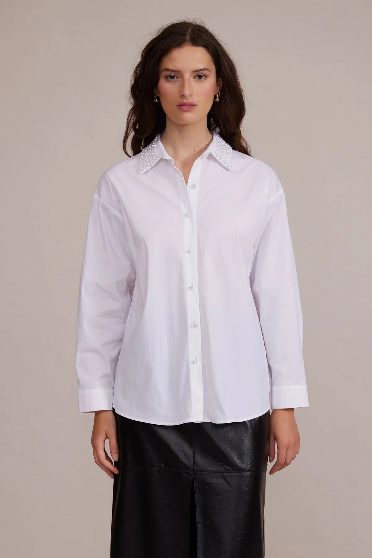 AntiPillTreatment Torin Pearl Blouse