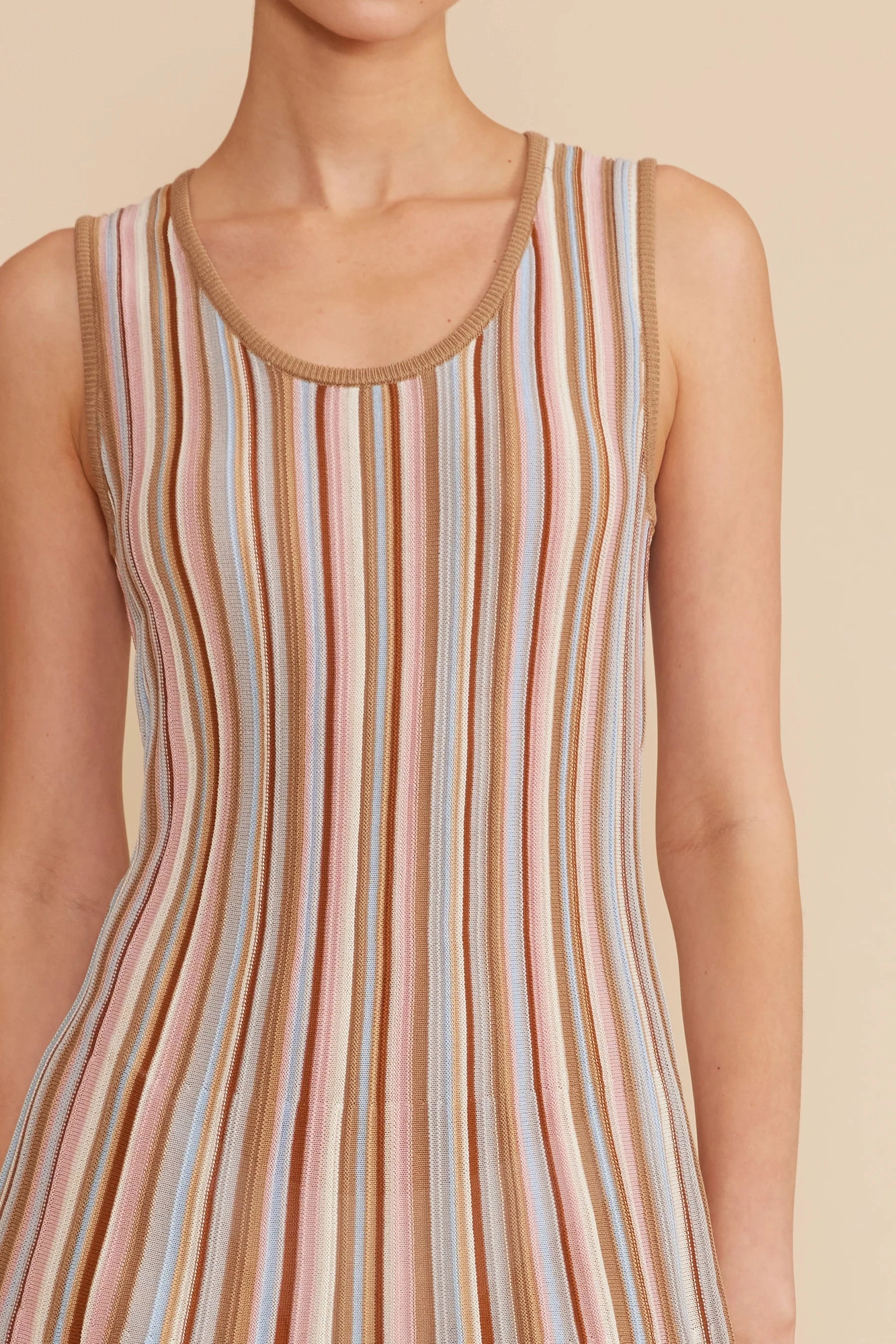 Jade Knit Dress - Multi Stay Cool Urban Fit