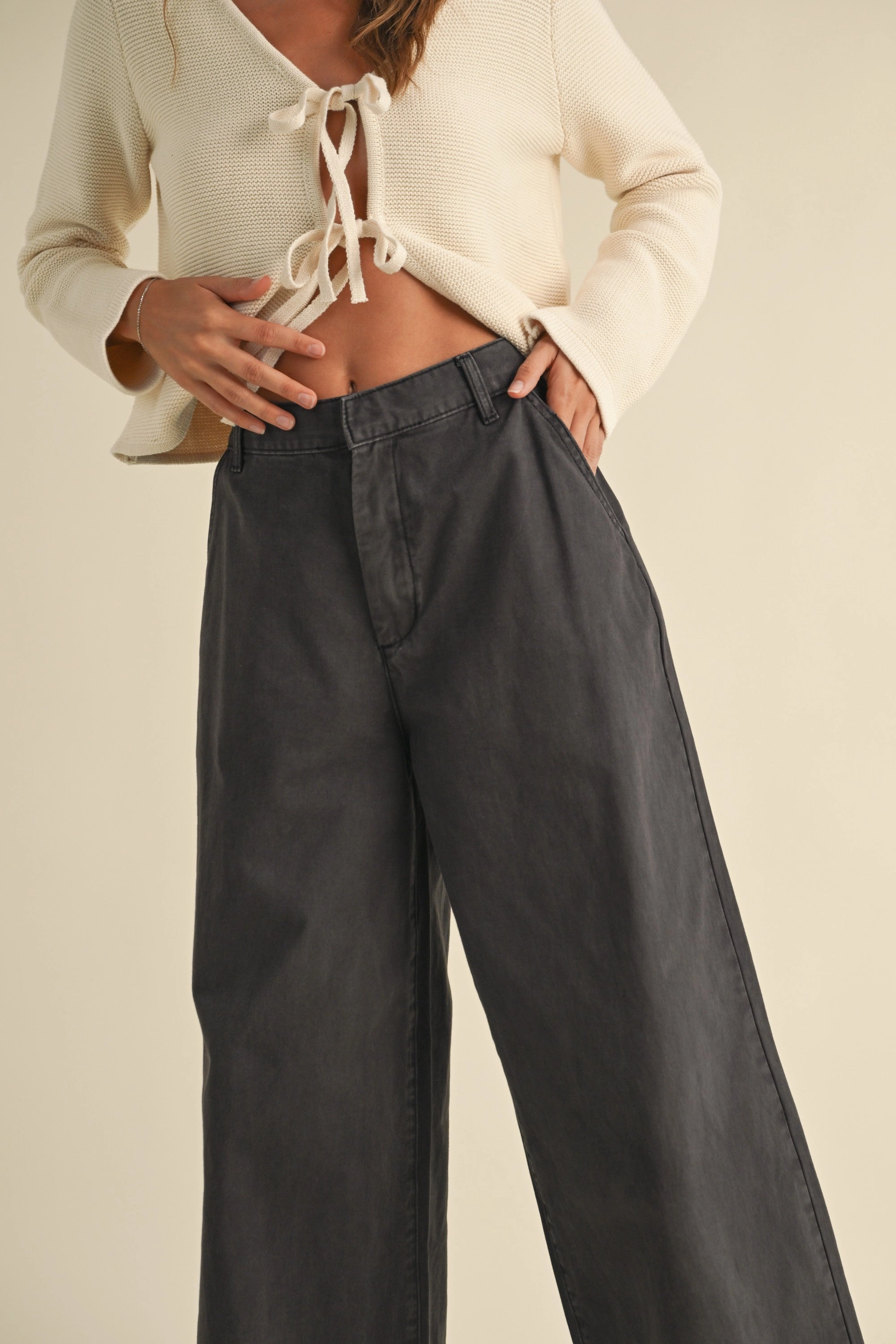 Wide Leg Pants Durable Utility