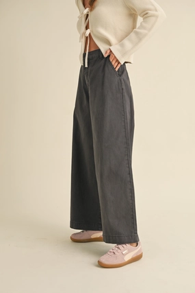 Versatile Style Wide Leg Pants