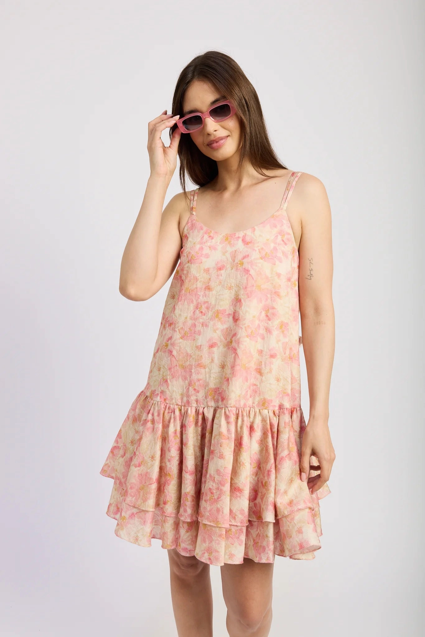 Elegant Line Modest Look Daniella Swing Mini Dress