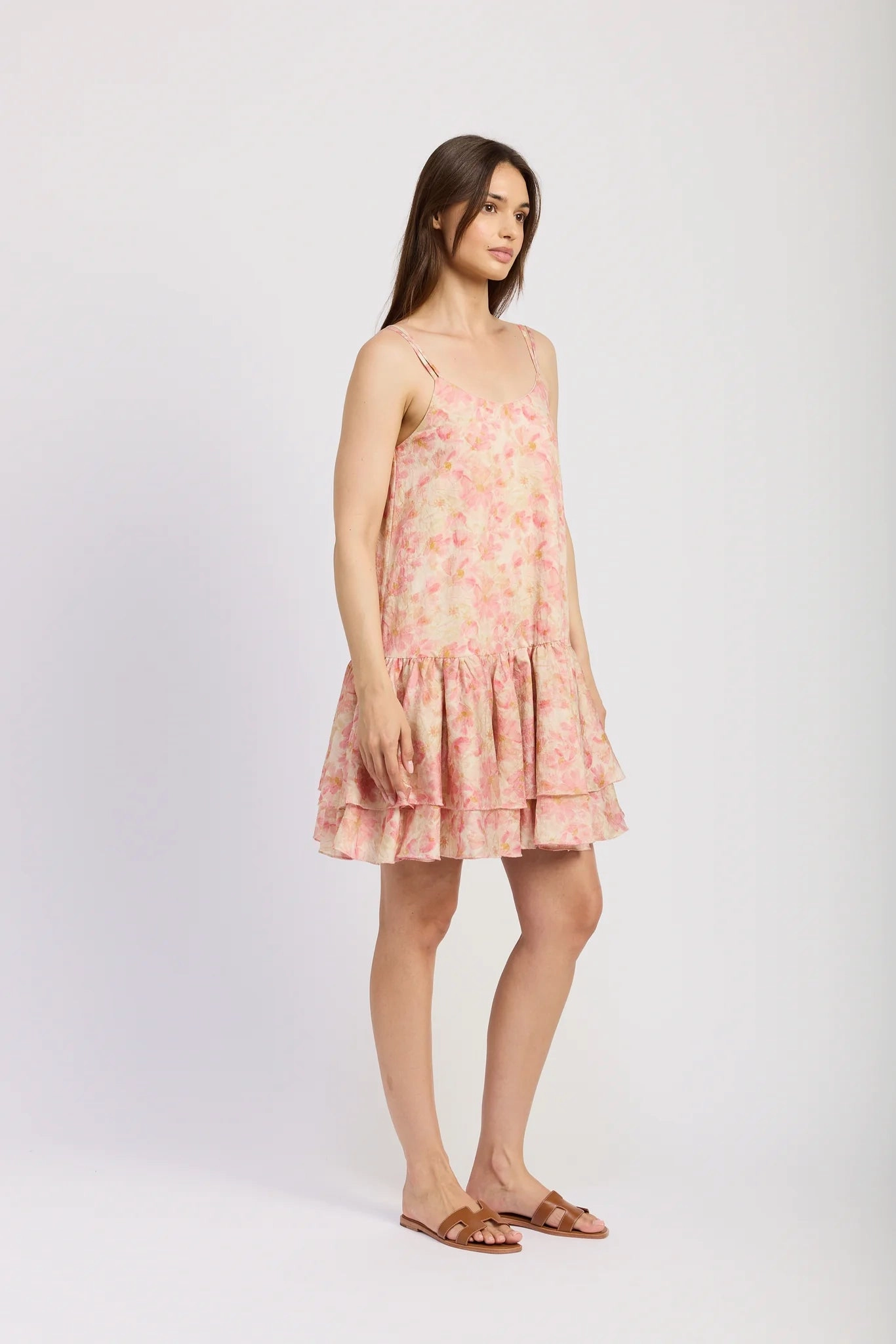 Timeless slip dress Loose Fit Daniella Swing Mini Dress