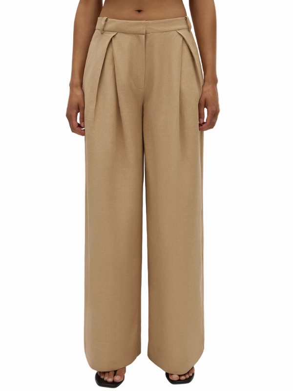 clean design Soft Feel Astrid Trouser in Sahara