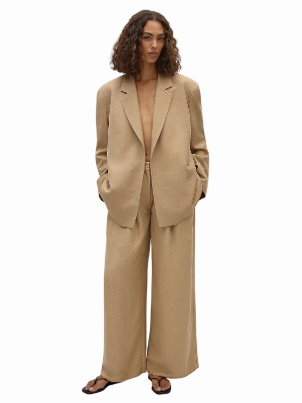 Astrid Trouser in Sahara Comfort Fit