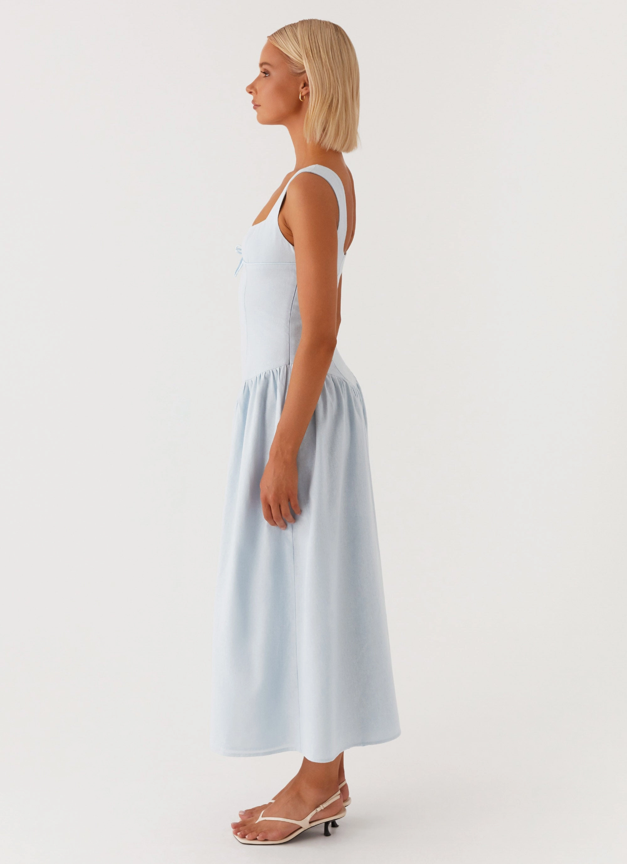 Suzie Midi Dress - Blue Daywear Mood