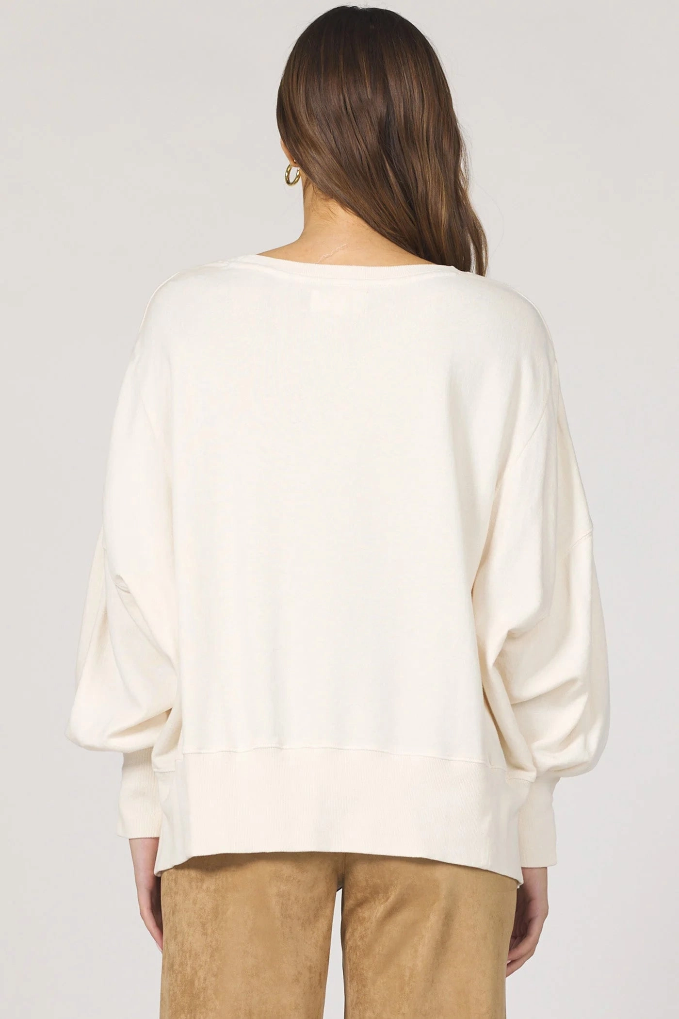 CompactSize Formal Shirt Trenton Pullover Top - Whitecap Gray