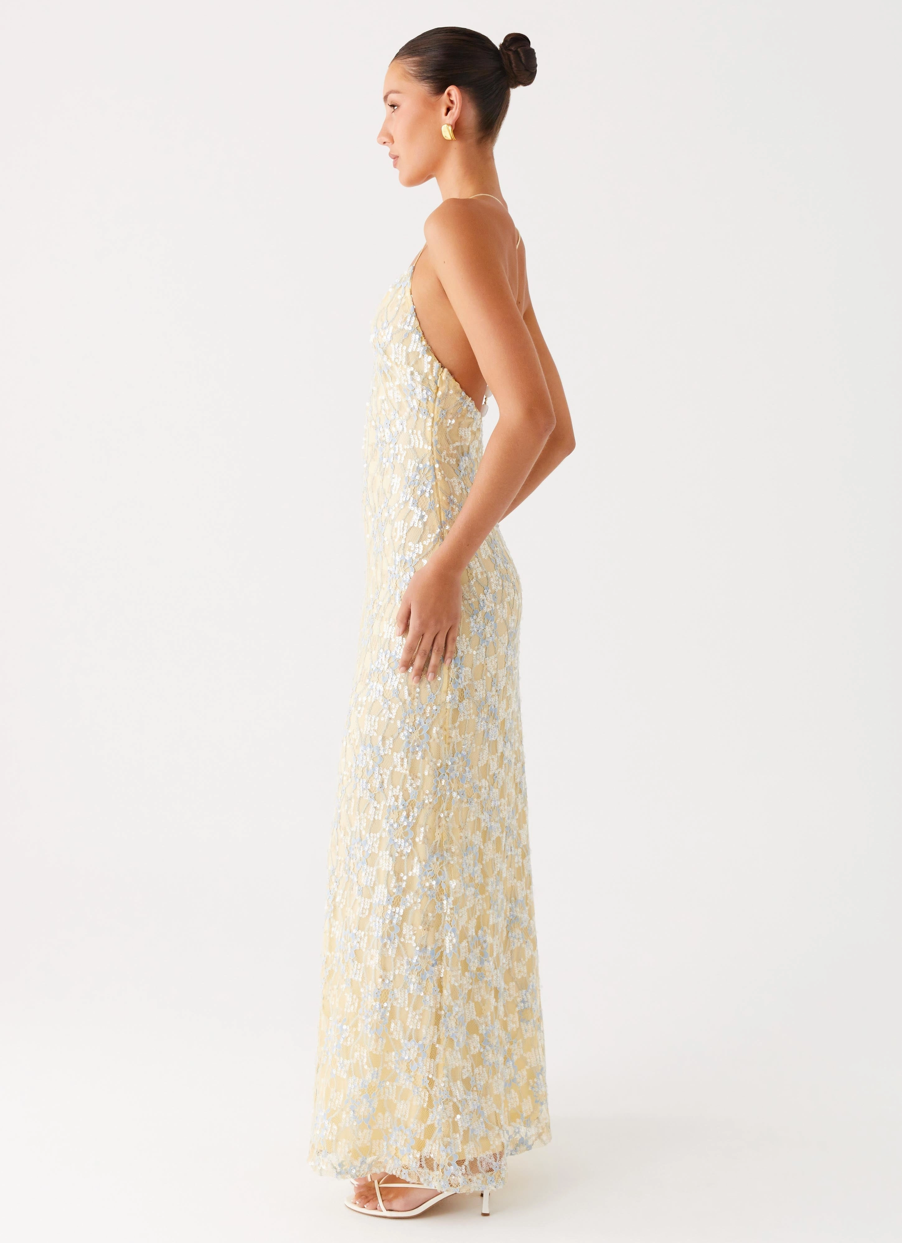 Truly Mine Maxi Dress - Yellow Moment Soft