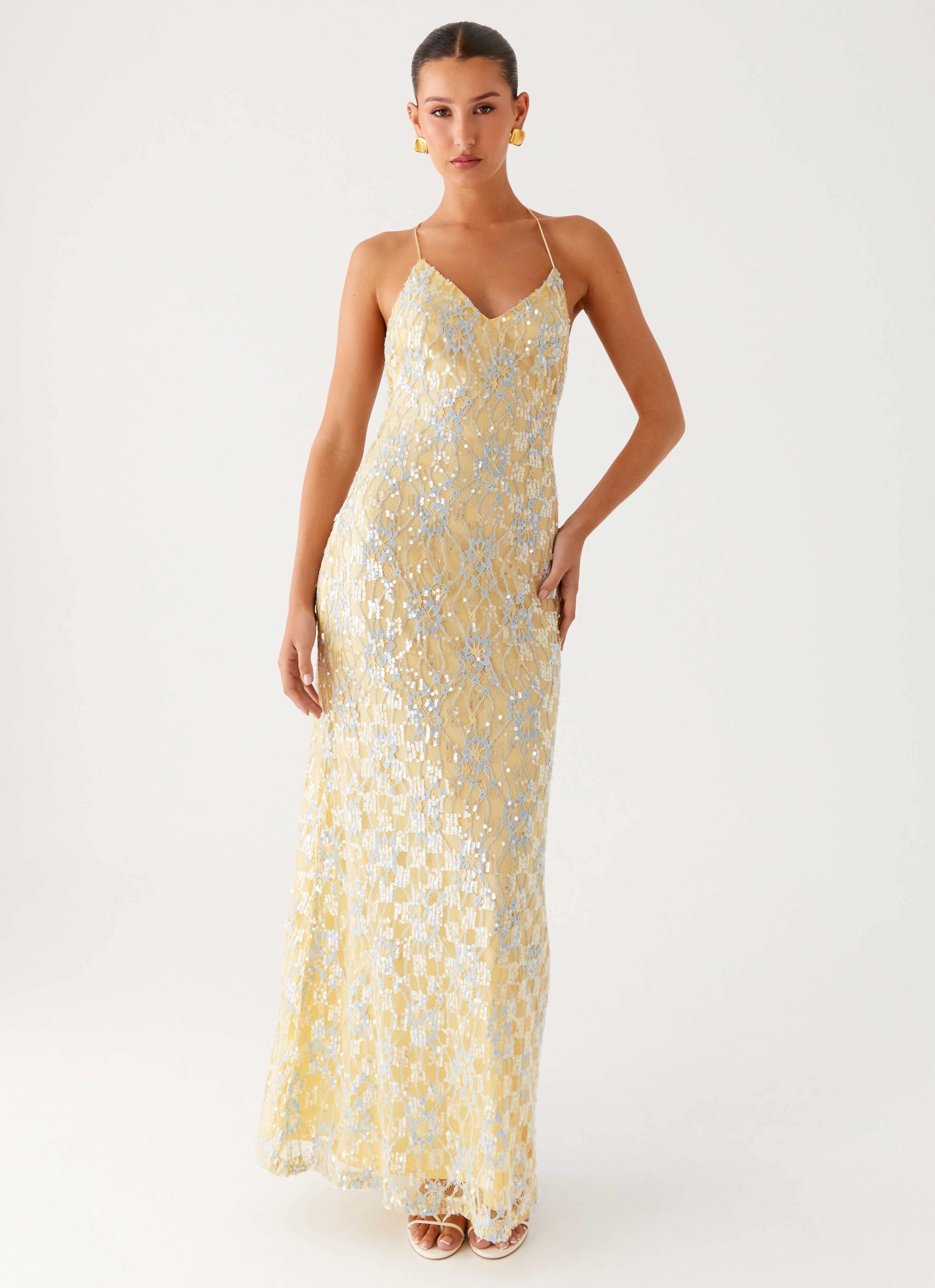 Chic Comfort Truly Mine Maxi Dress - Yellow