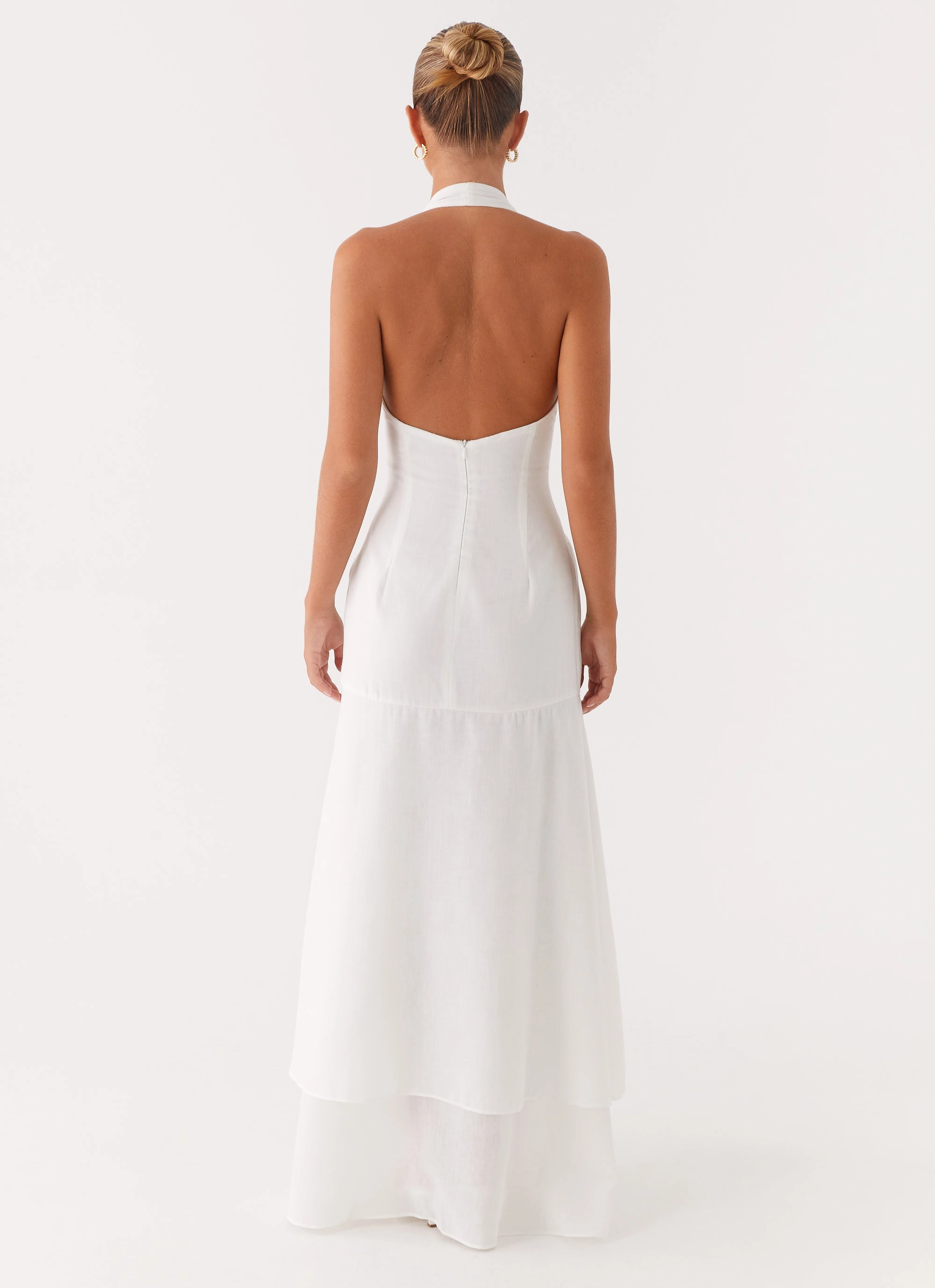 Charming Fit Turu Maxi Dress - White