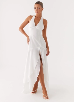 Brunch Tone Turu Maxi Dress - White