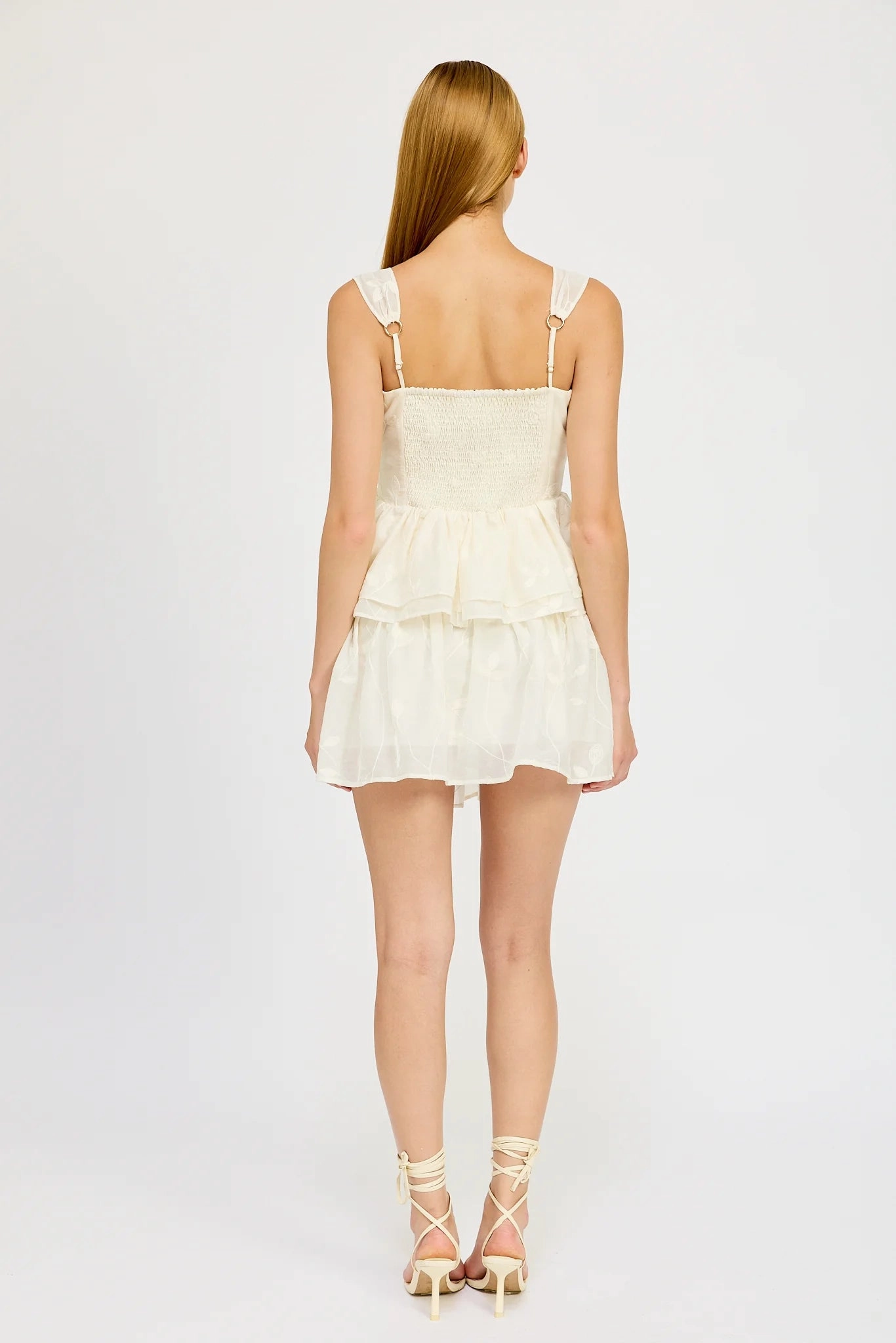 Easy Travel Sadie Mini Skirt - Ivory