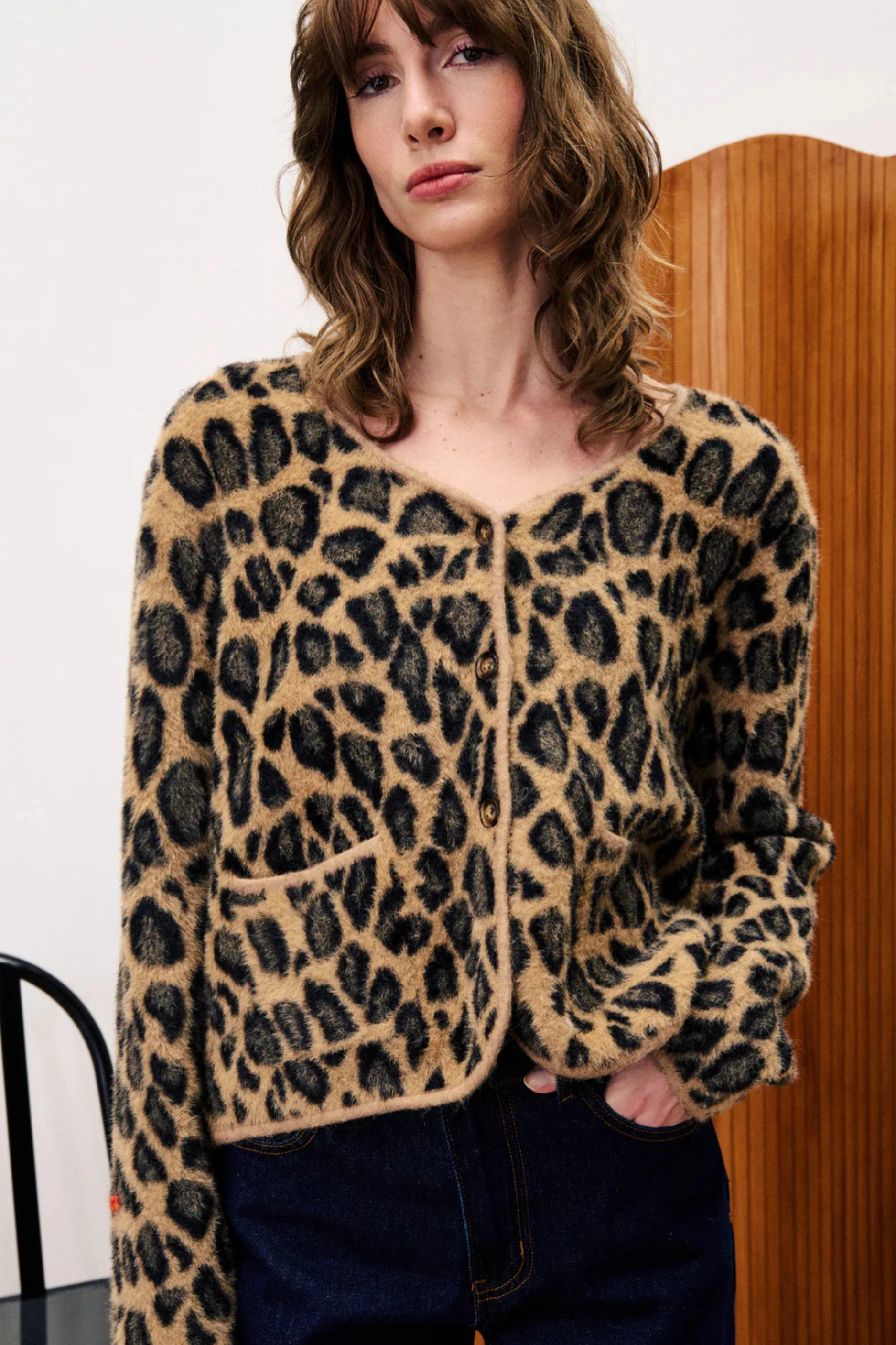 ThermalLining FRNCH Begonia Cardigan