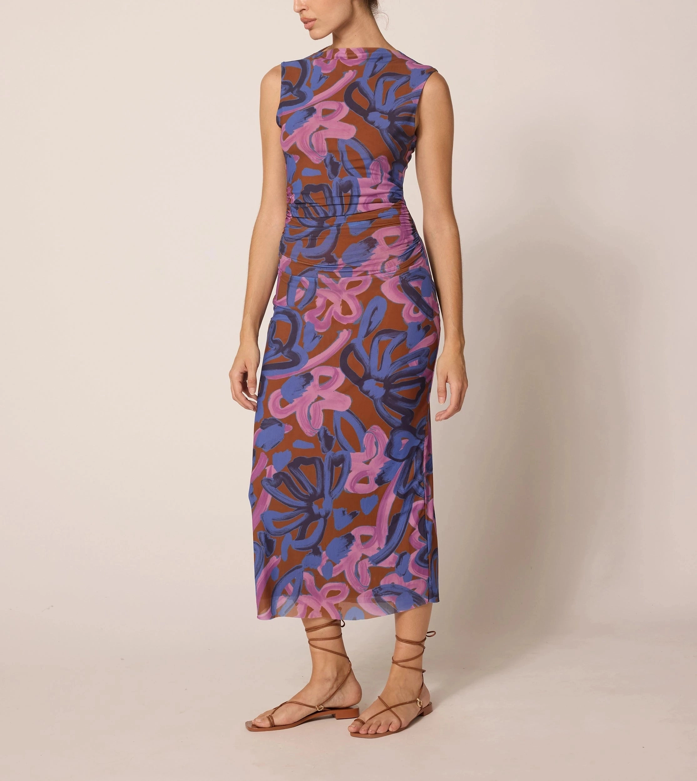 Carrie Midi Dress | Fresco Relaxed outdoor dress Work Chic