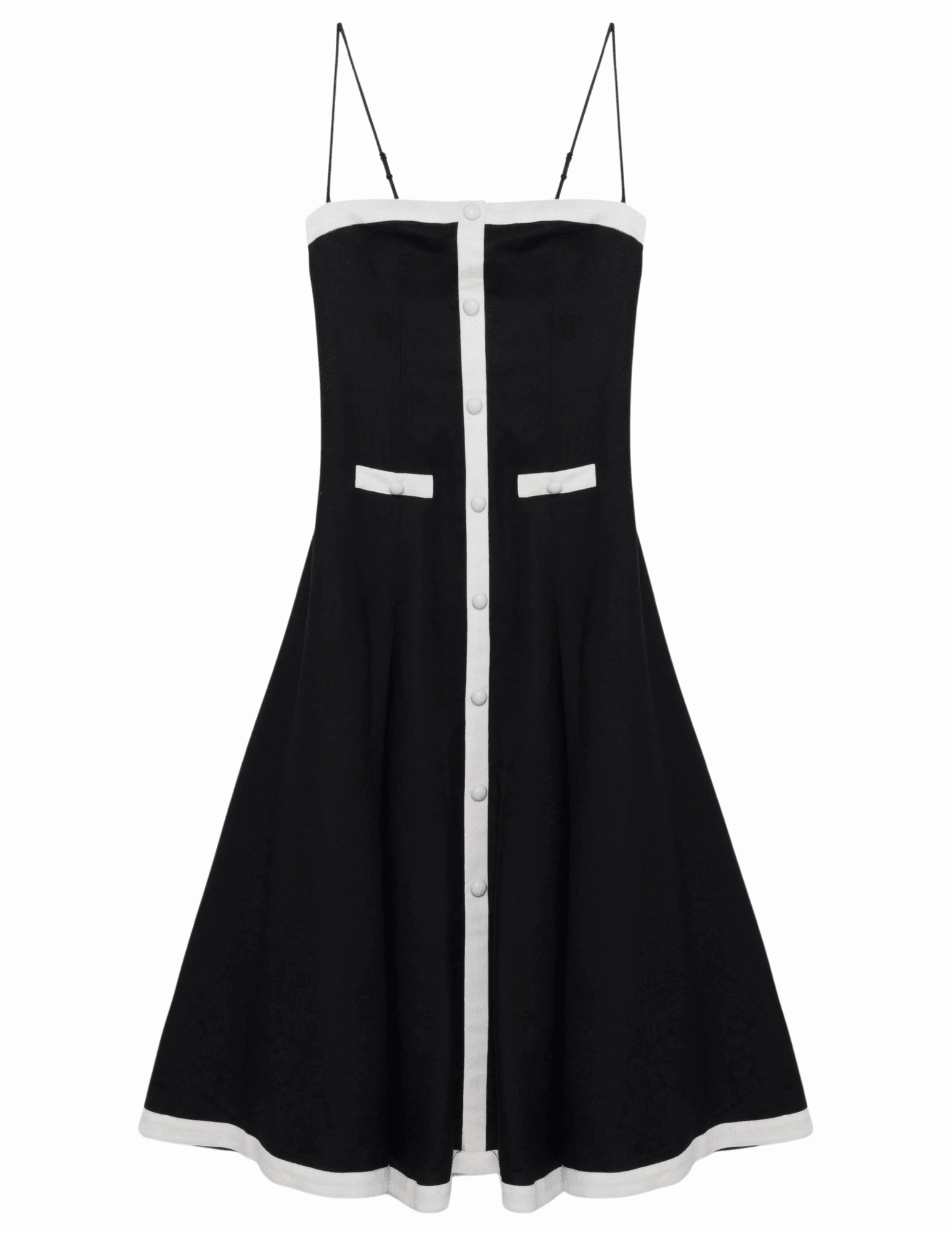 Occasion Wear Simkhai Cordelia Linen Midi Dress SALE