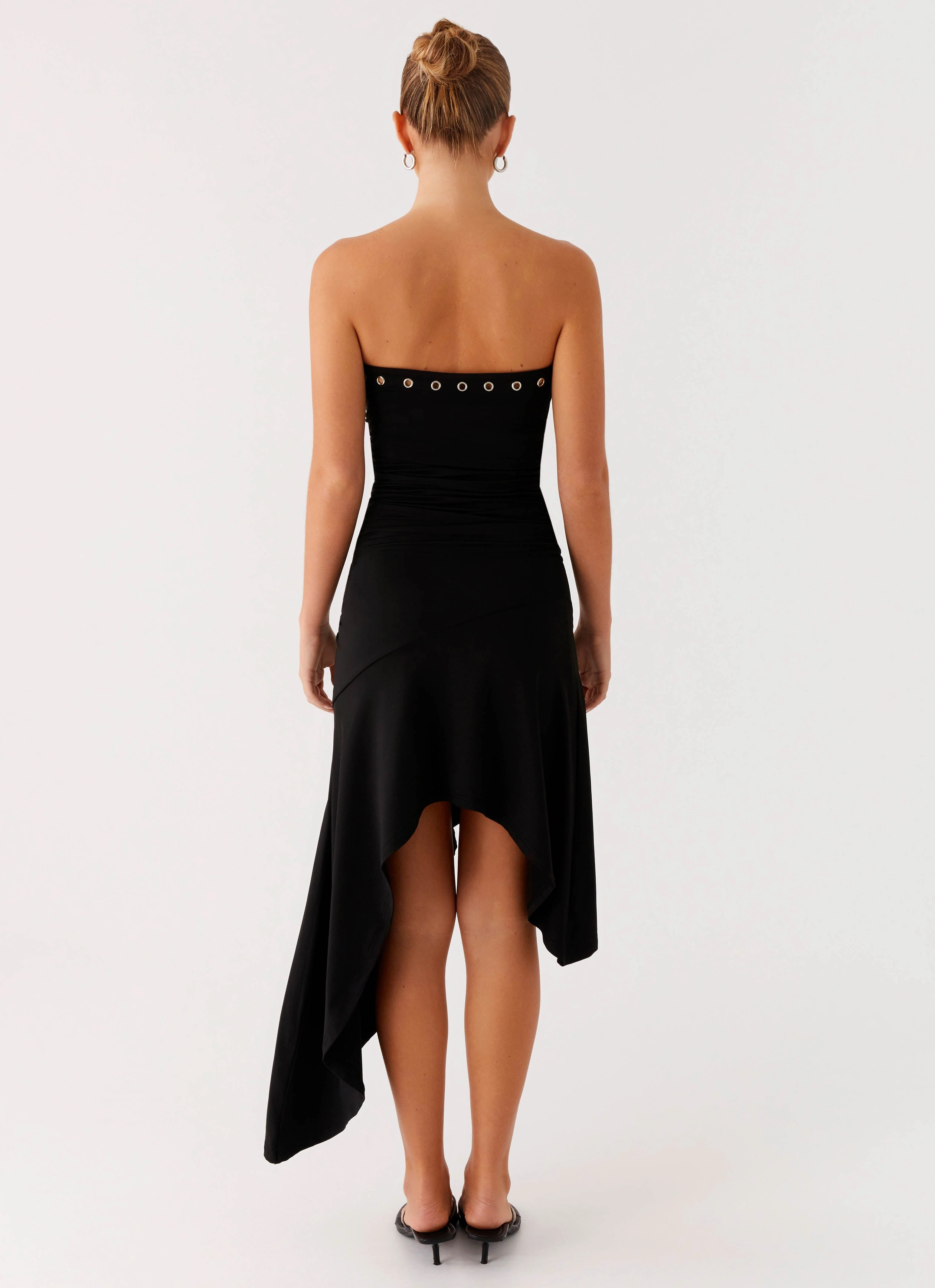 Unapologetic Midi Dress - Black Fit Clean Bless Glow