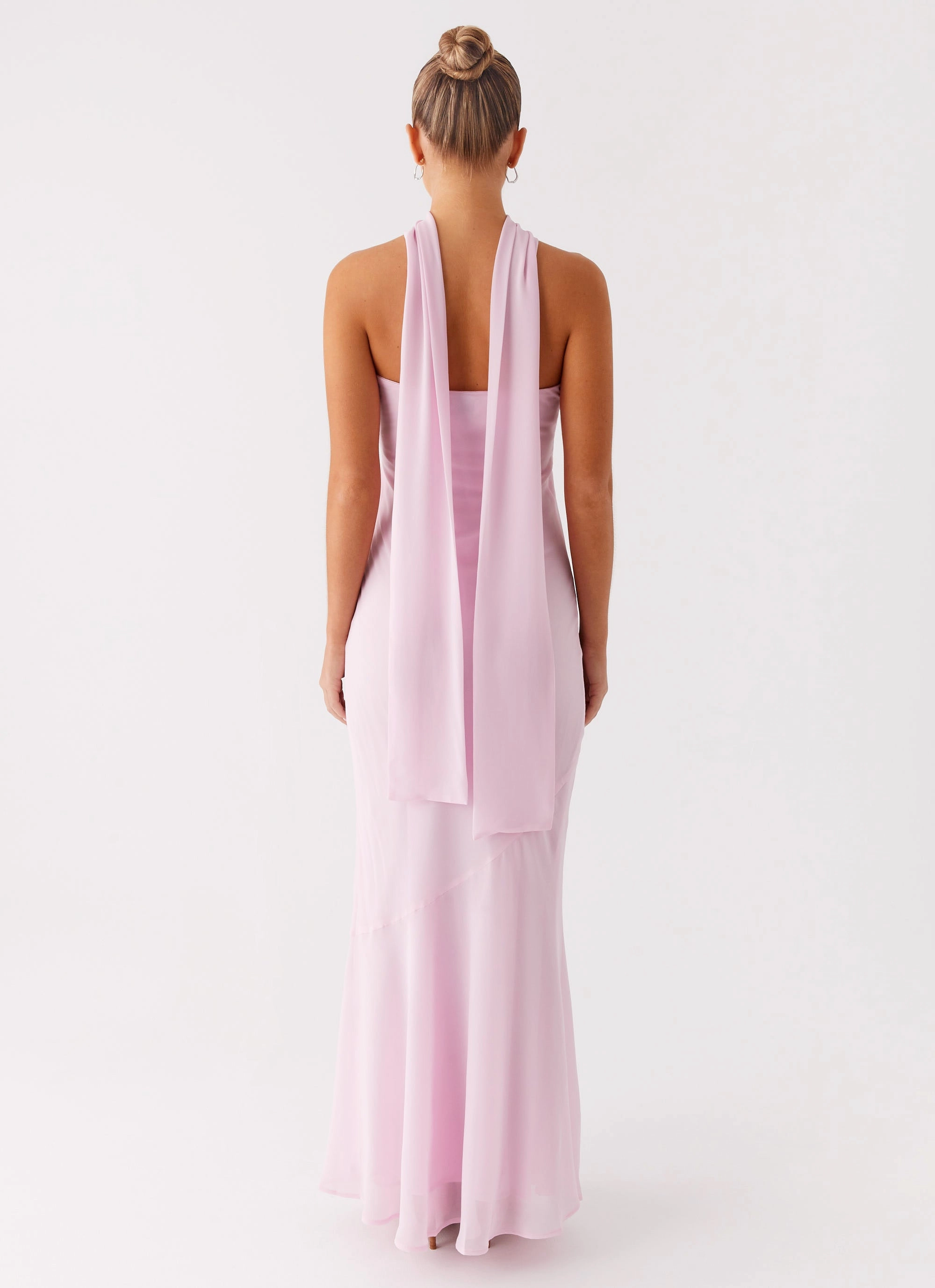 Under The Pagoda Maxi Dress - Pink Elastic Fit spring fashion