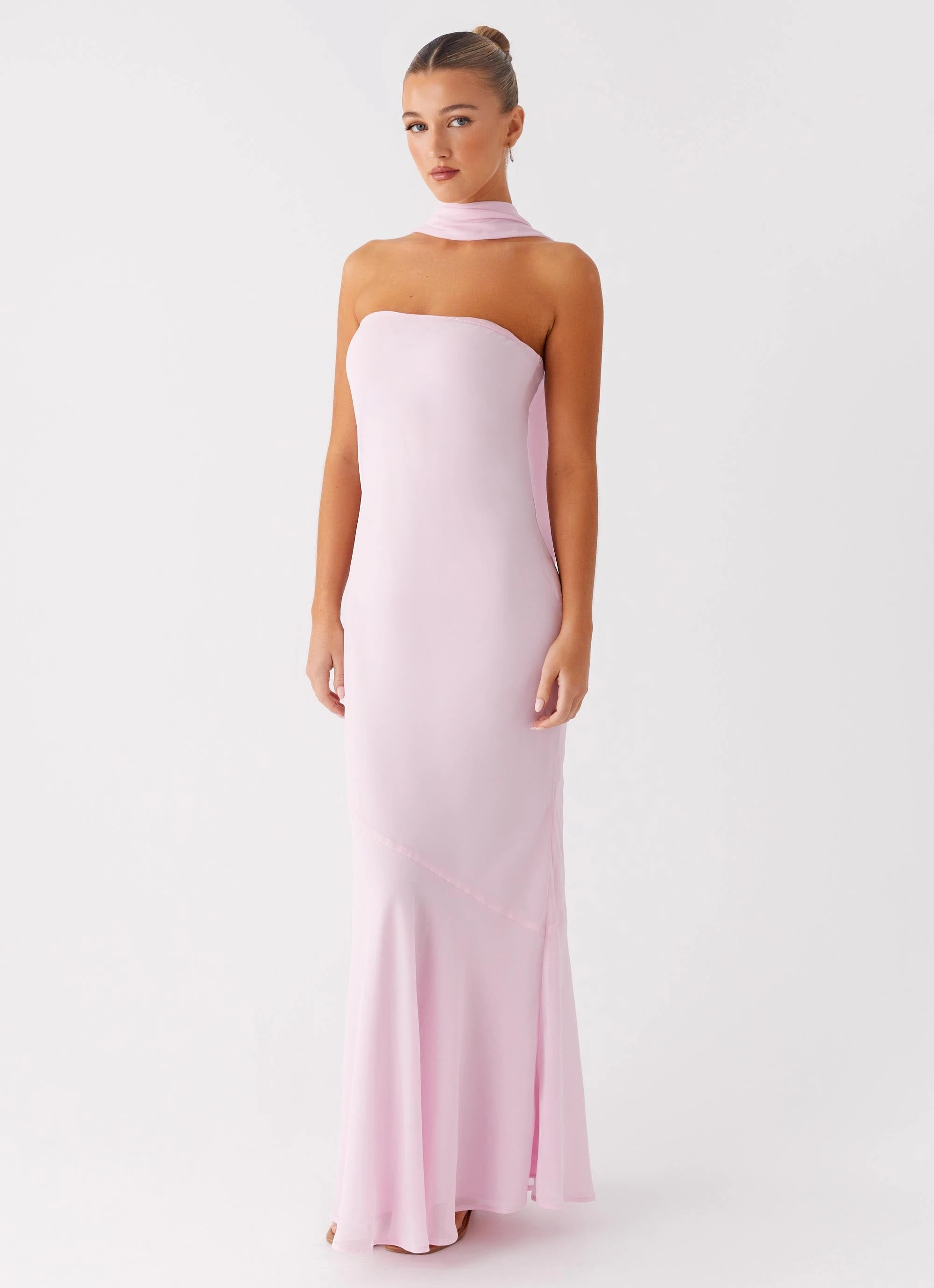 Fit for All Seasons Chic boho dress Under The Pagoda Maxi Dress - Pink