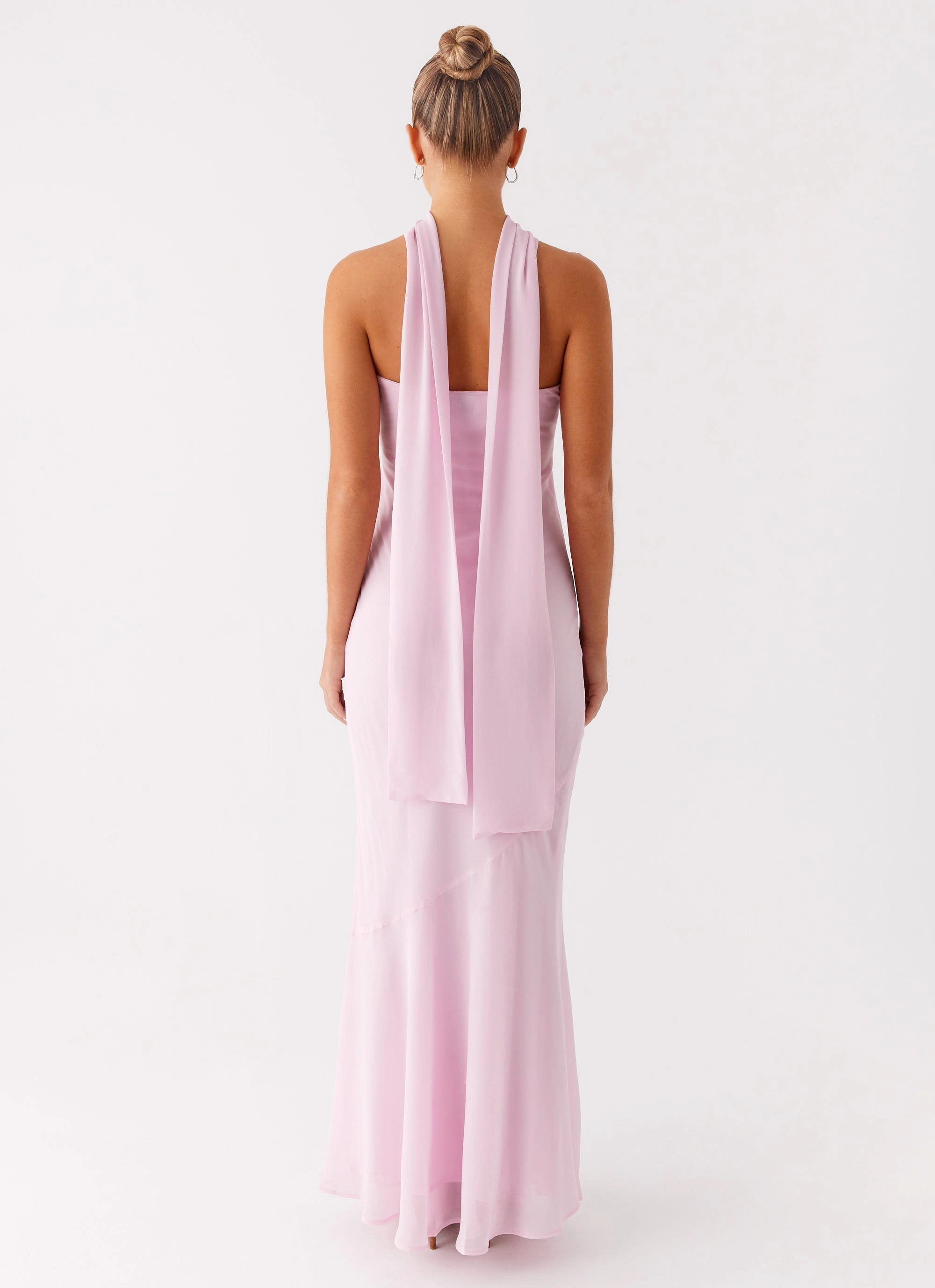 Versatile Layer Under The Pagoda Maxi Dress - Pink