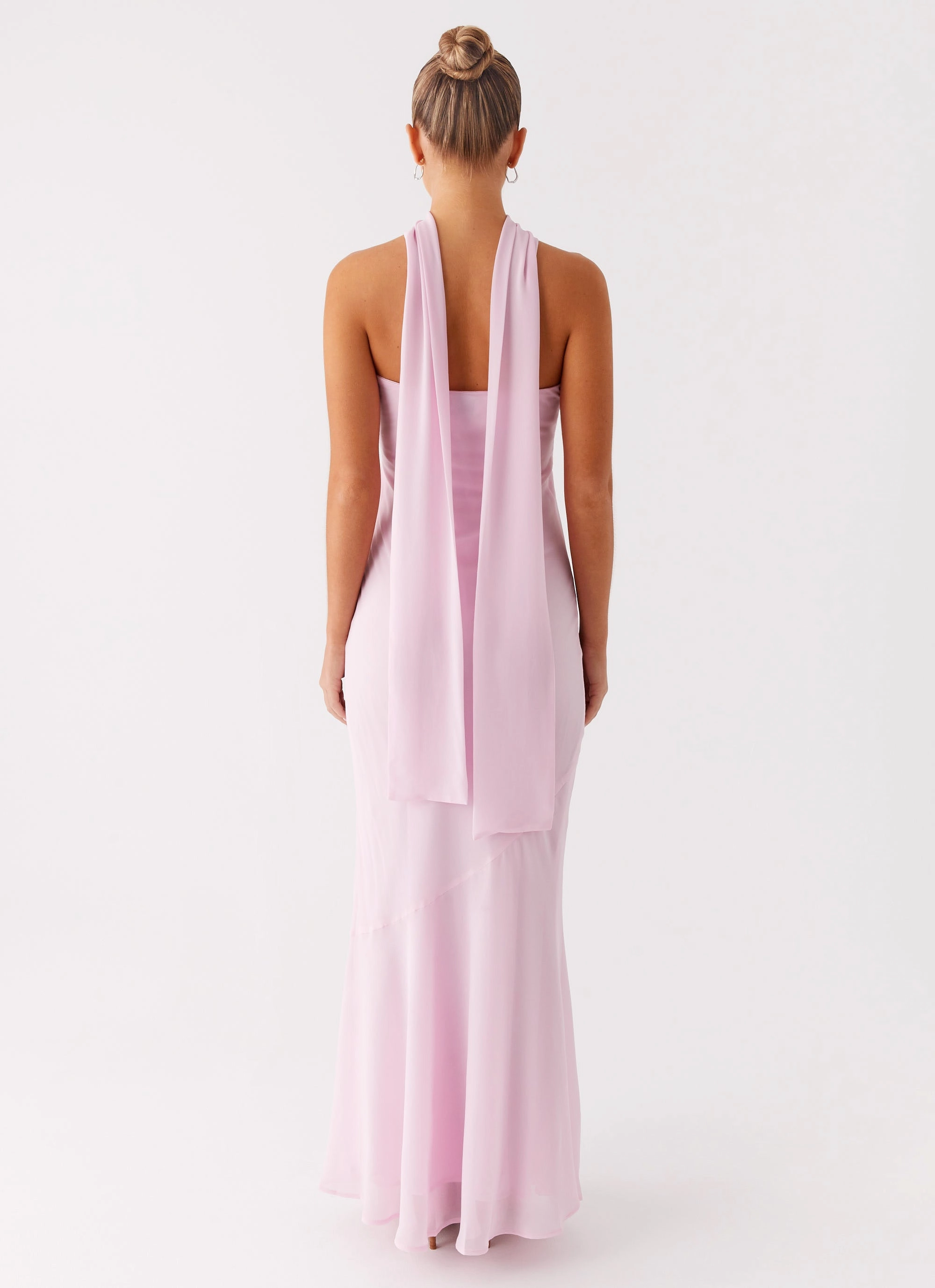 Street Mode Under The Pagoda Maxi Dress - Pink