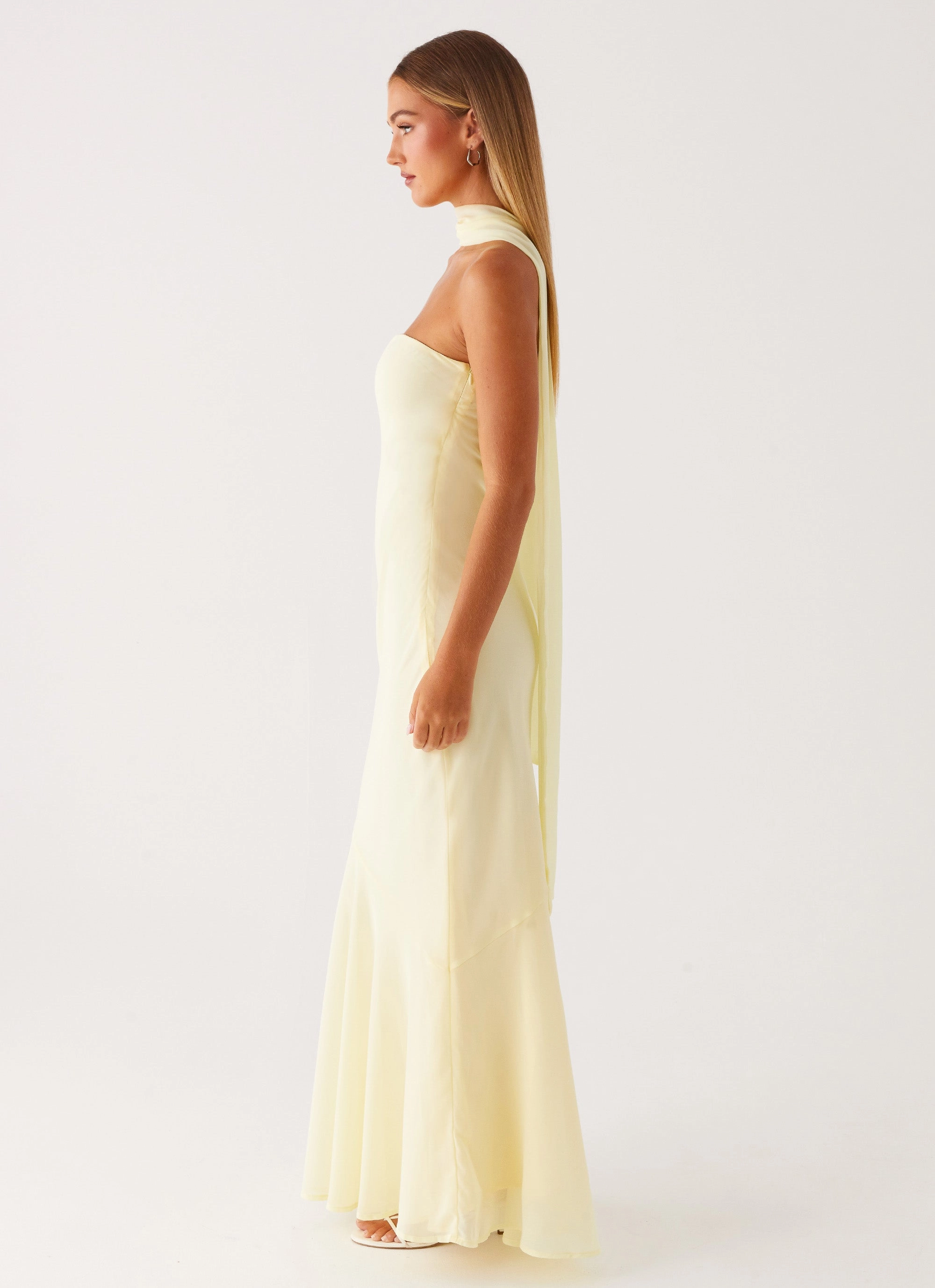 Under The Pagoda Maxi Dress - Yellow All Fit