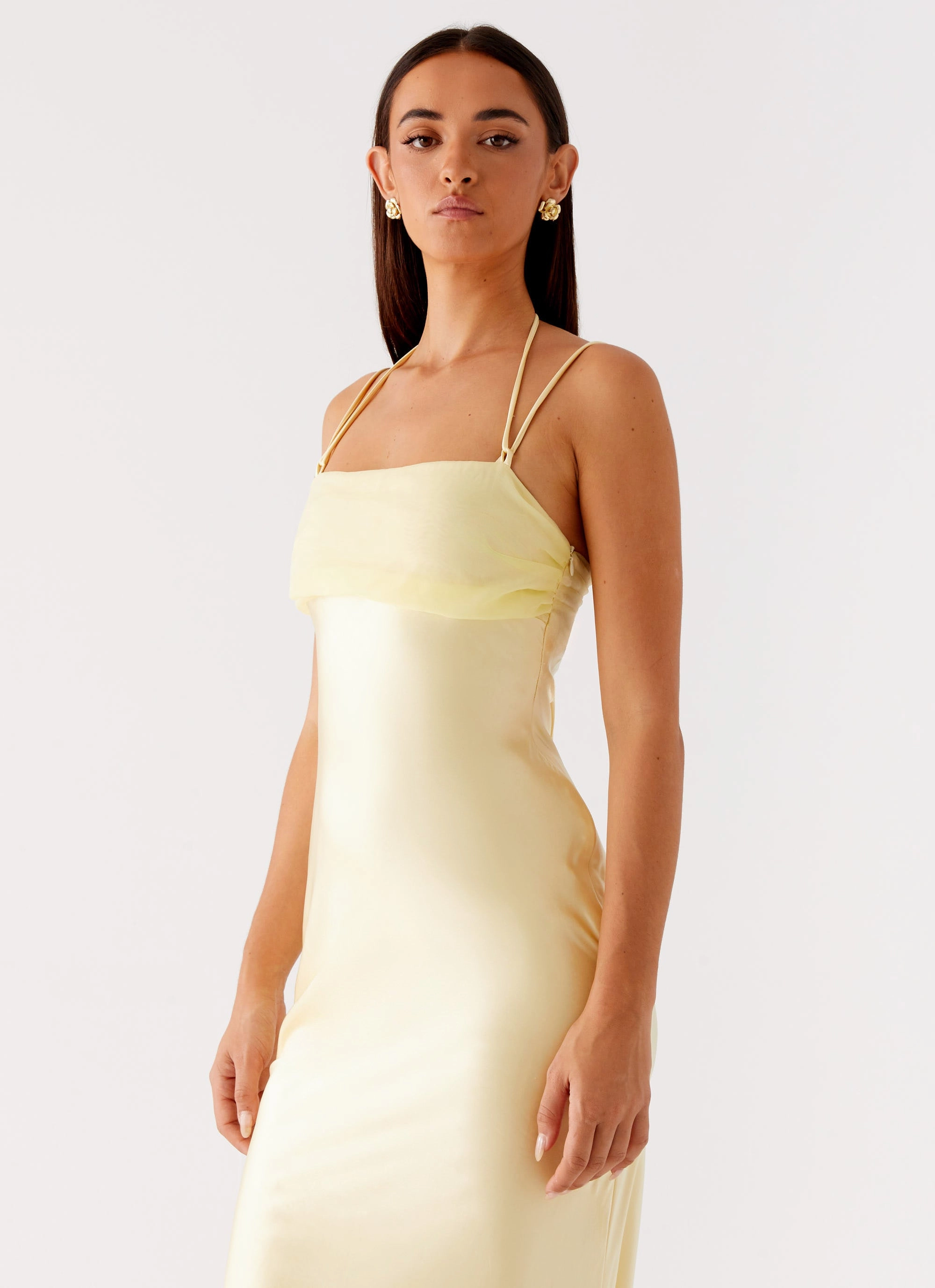 Belize Maxi Dress - Yellow LowProfileZipper