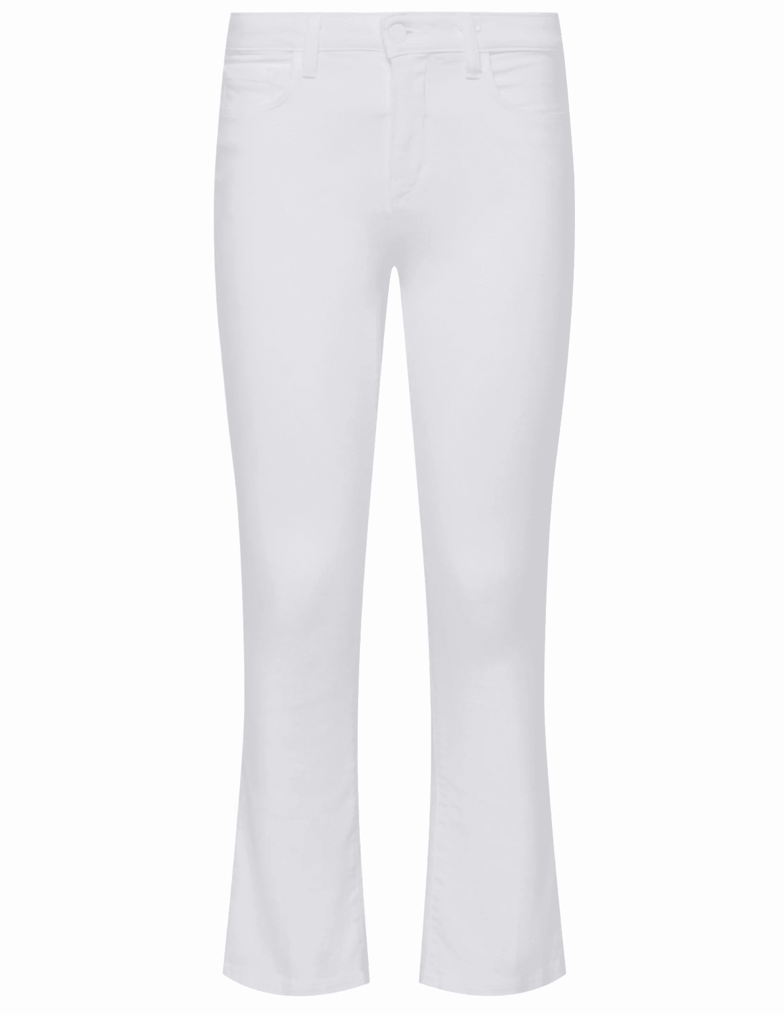 Versatile Style L??AGENCE Mira Cropped Micro Boot Jeans In Blanc