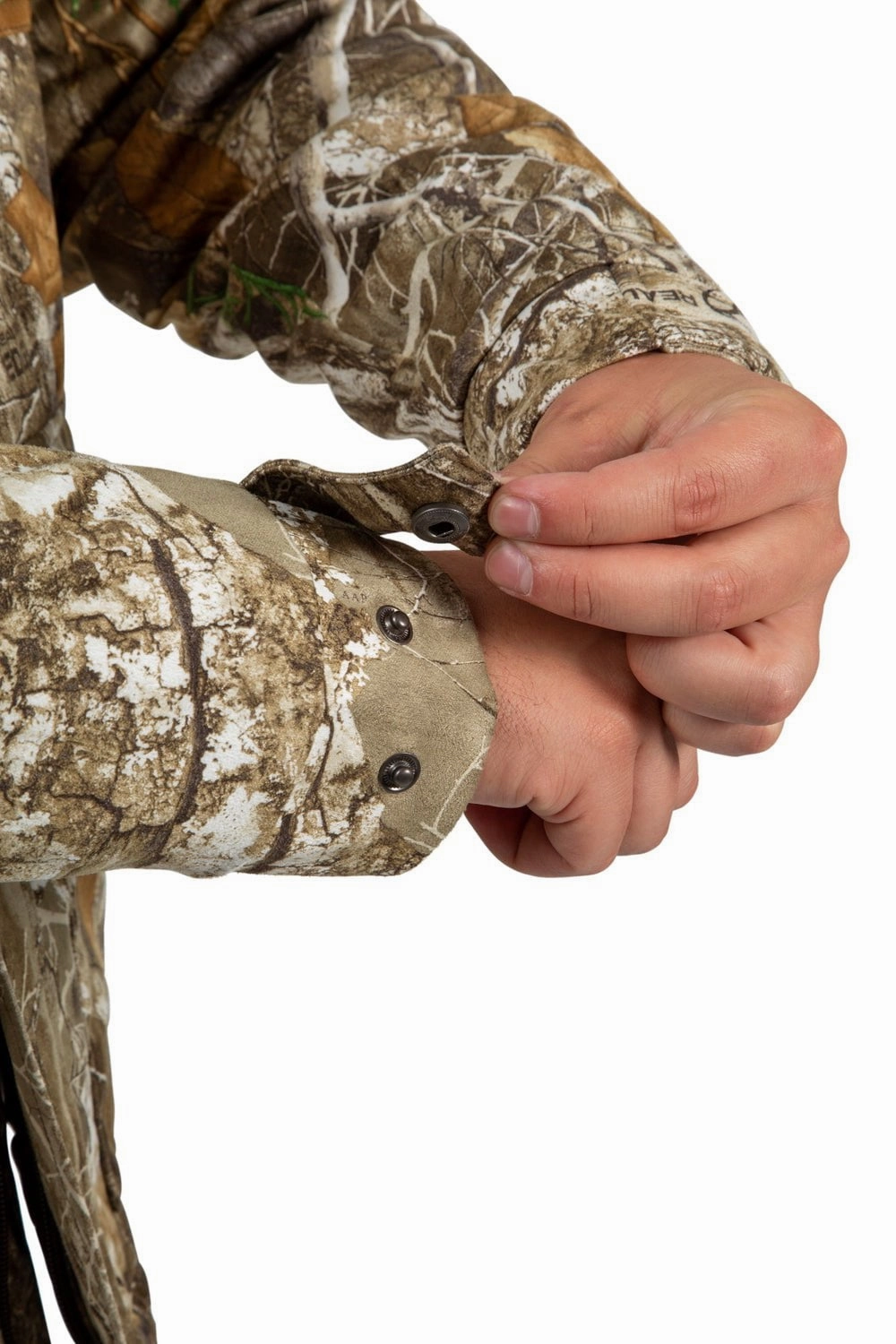 Durable Zipper Rocky Mens Waterproof Hunting Scent IQ Realtree Edge Polyester Softshell Jacket