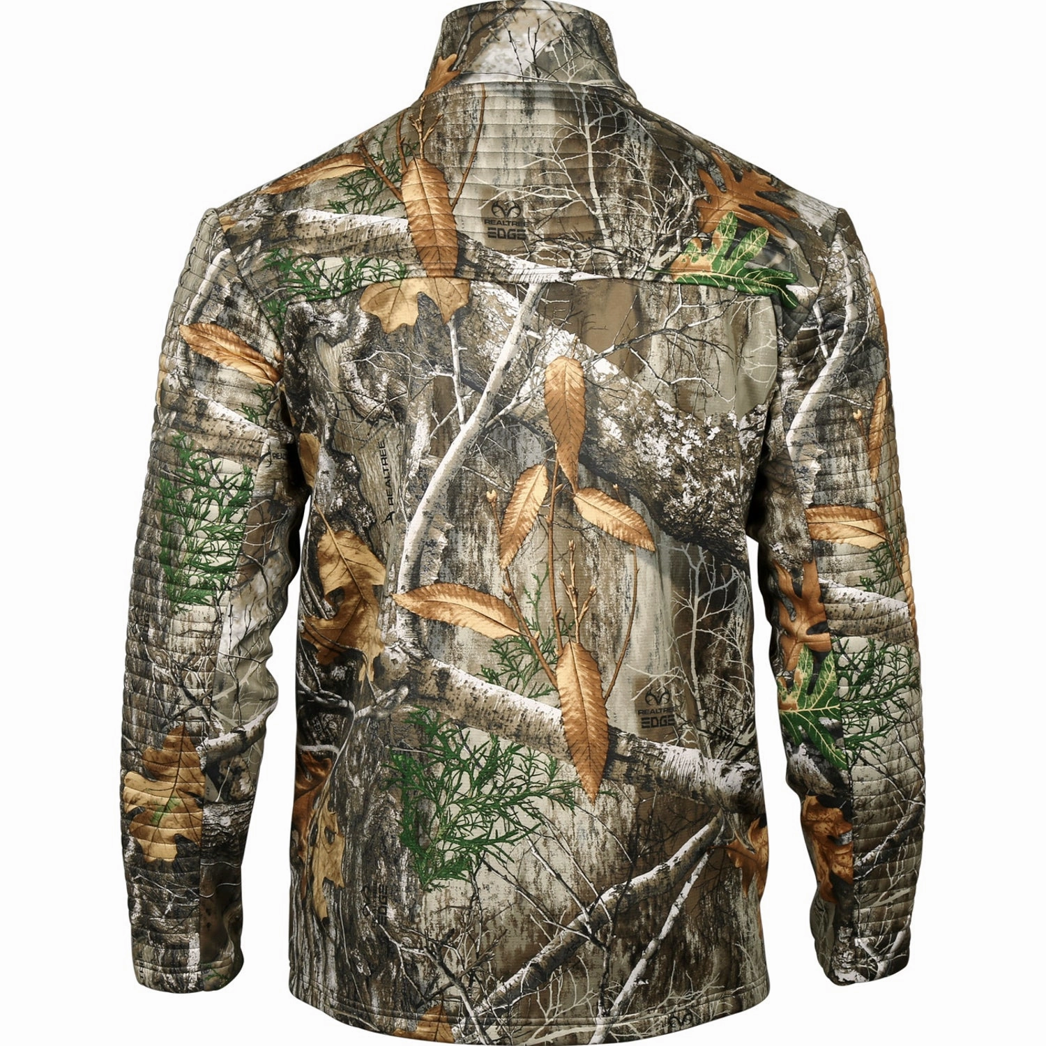 Rocky Mens Outdoor Stratum Realtree Edge Synthetic Softshell Jacket Noise Free Zippers High End Look
