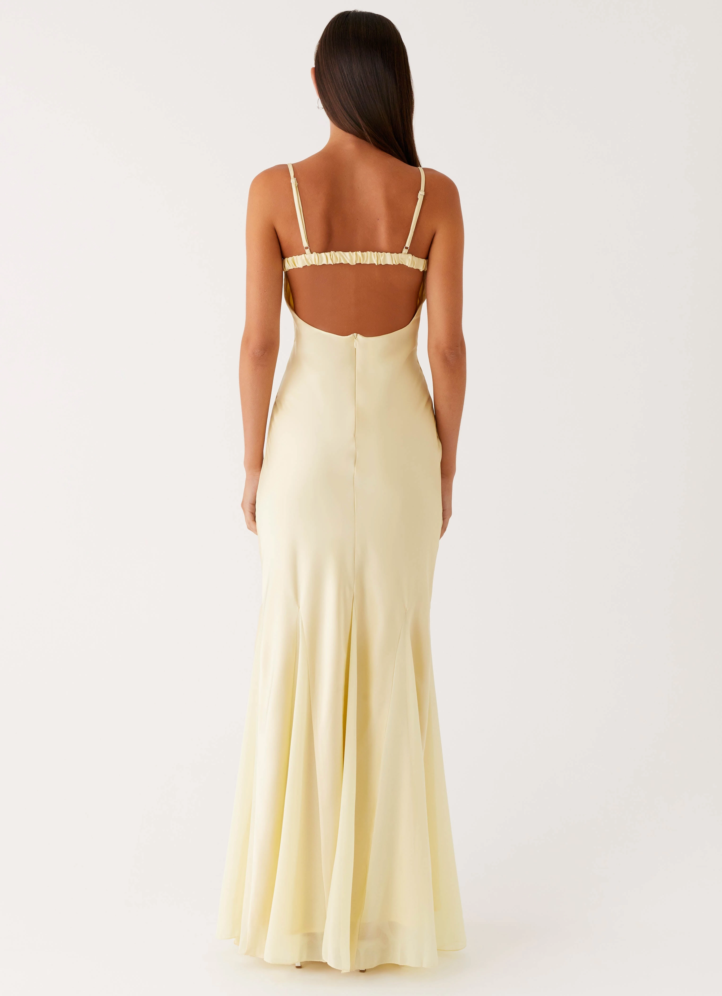 Urban Style Decorative-Design Ravello Maxi Dress - Sunny Yellow