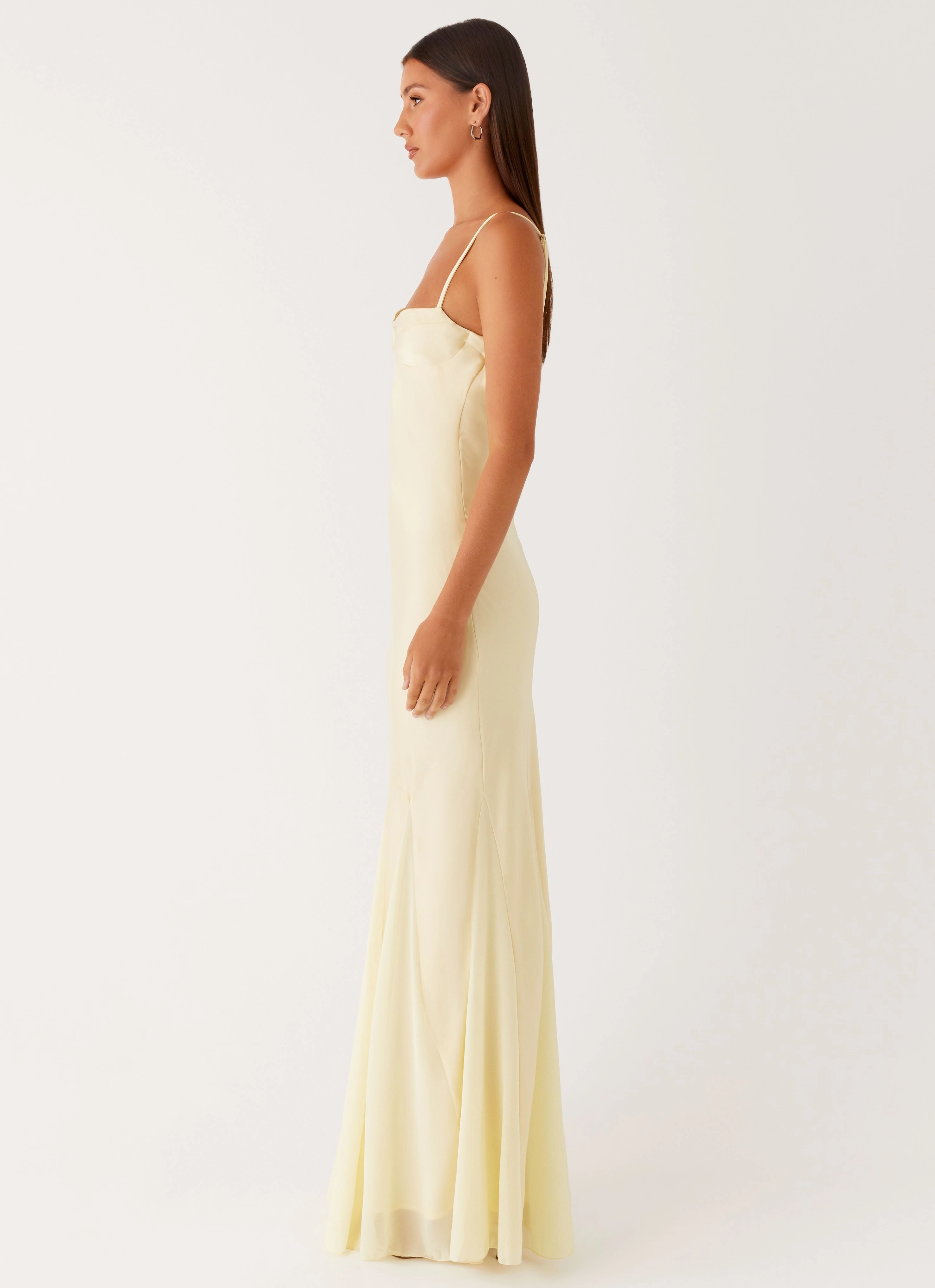 Ravello Maxi Dress - Sunny Yellow Crisp Texture