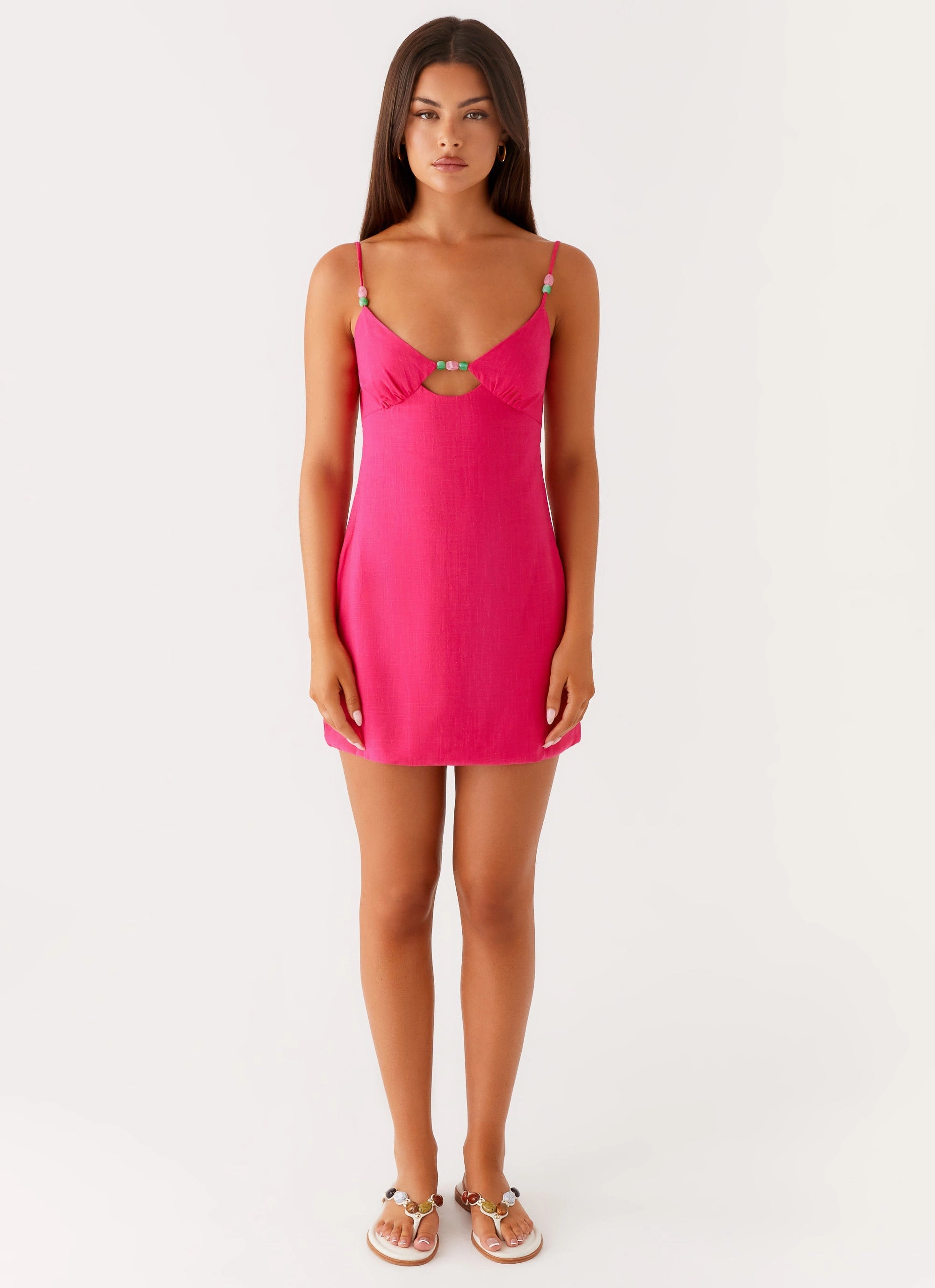 Vander Mini Dress - Fuchsia Work-Ready Look Confident Mood