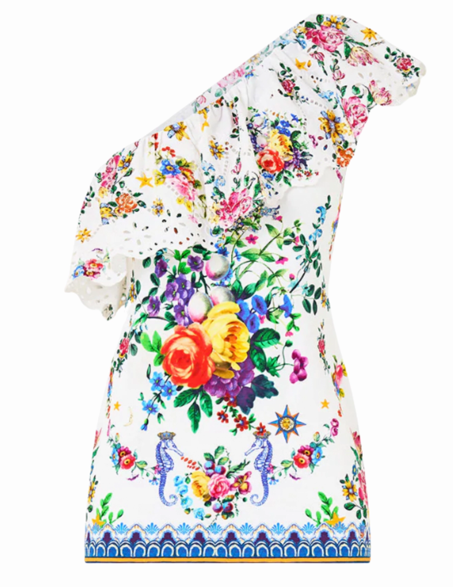 Cost - effective Camilla One Shoulder Fitted Jersey Tank