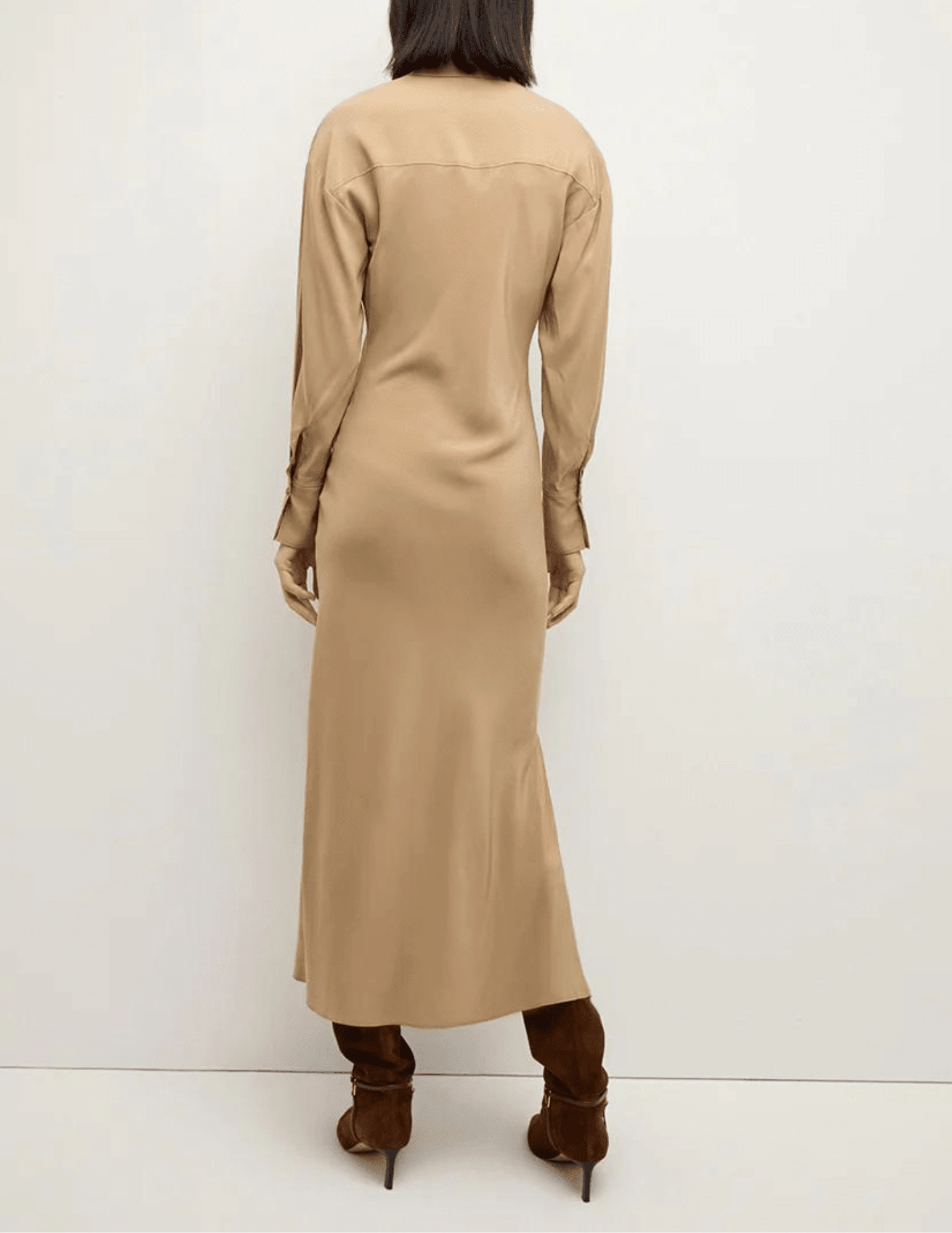 ReinforcedStitching Veronica Beard Liberty Long Sleeve Midi Dress