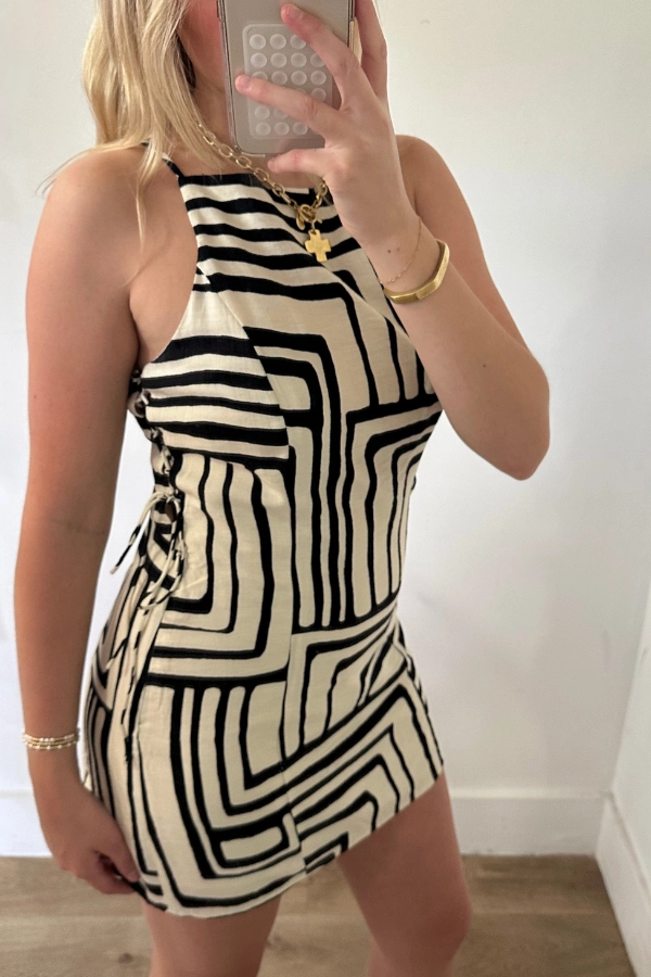 Veronica Shift Mini Dress Bold Fashion