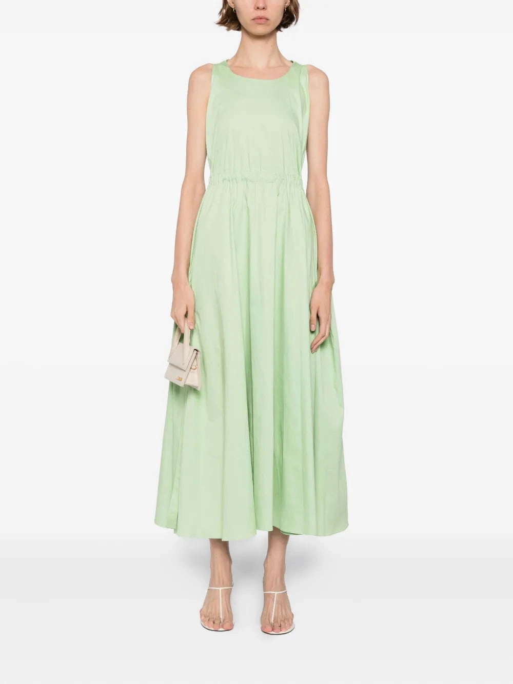 Spring Garden Chic Layers Versaille Dress in Seaglass