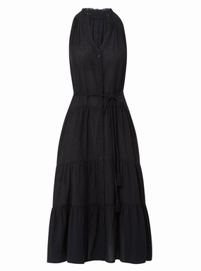 Tactile Feel Light Cloud Tracy Dress Black