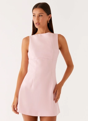 Nature Inspired Lulita Mini Dress - Pink