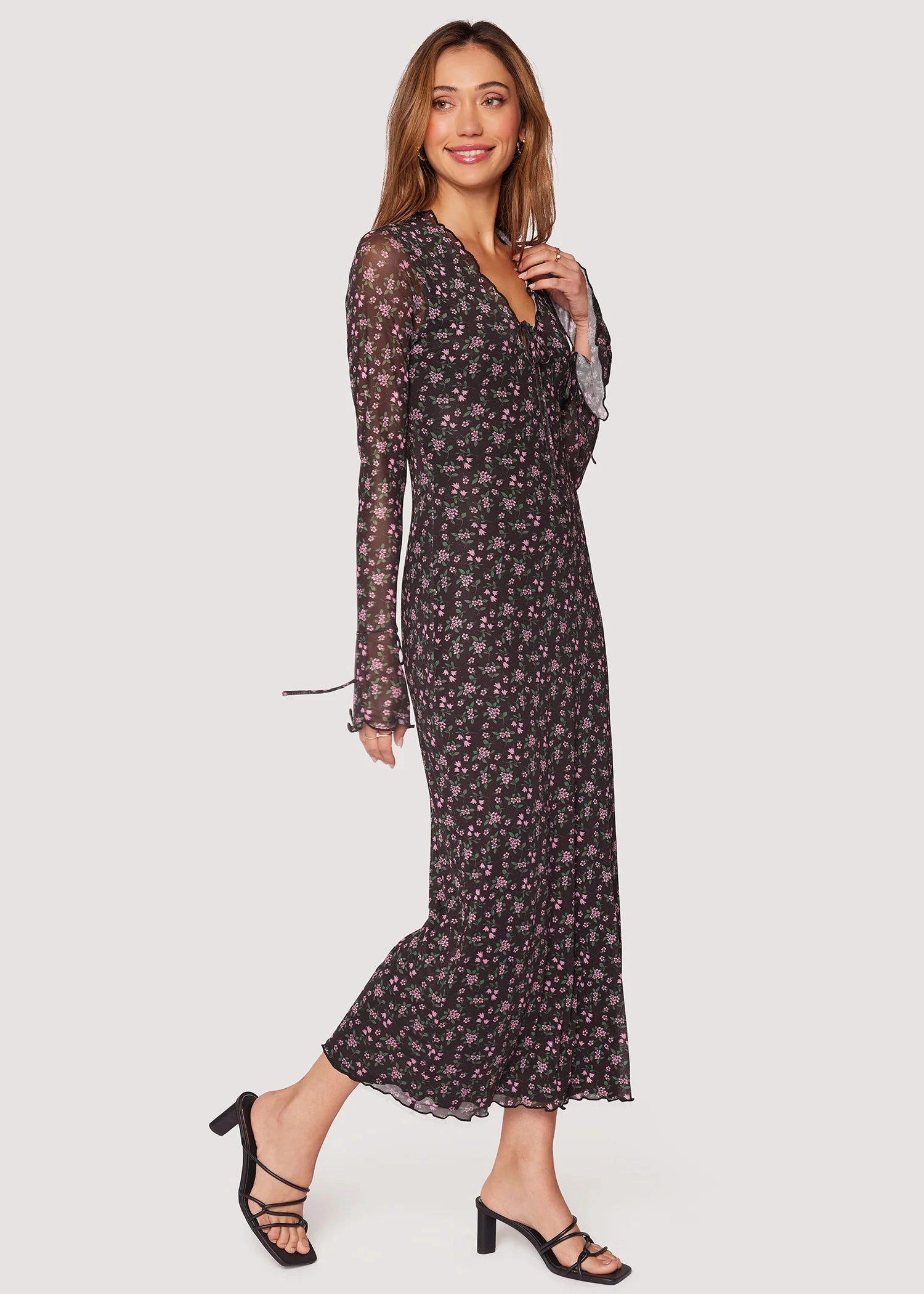 WaterRepellentCoating Isabella Midi Dress
