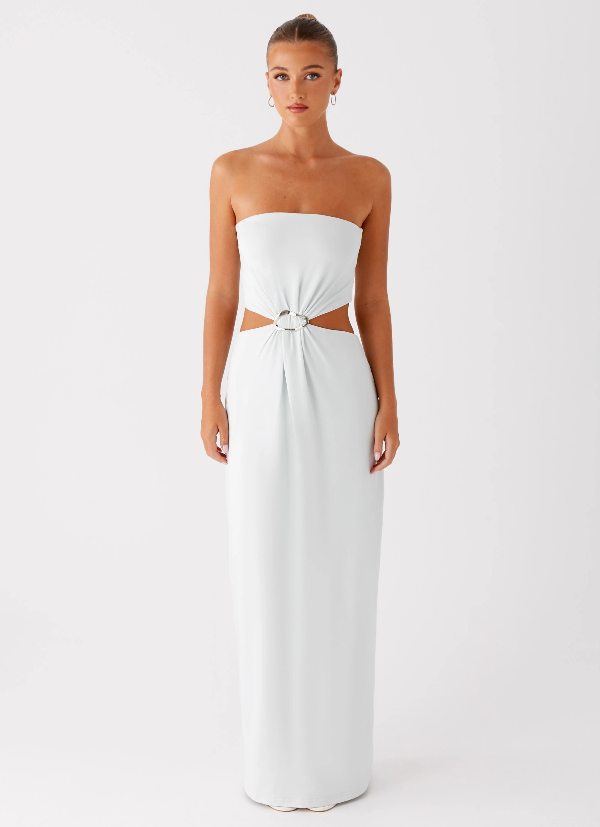 Mayfair Maxi Dress - Mint Layered Wear Go To Wear