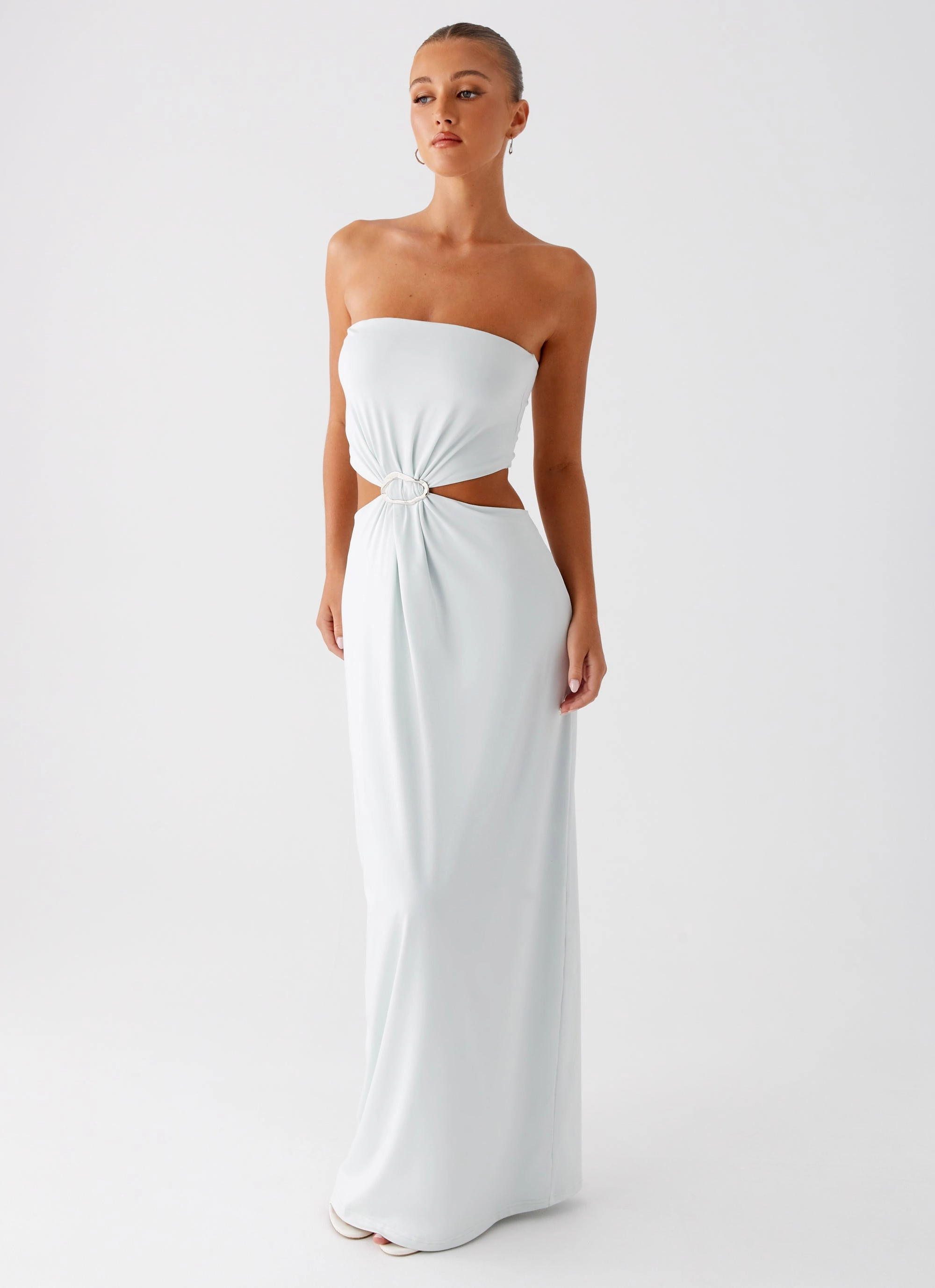 Light Layers Minimal Harmony Mayfair Maxi Dress - Mint