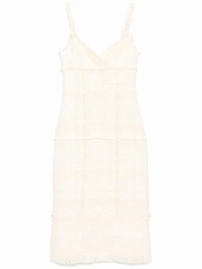 Vicci Dress in Ivory Elegant evening wear