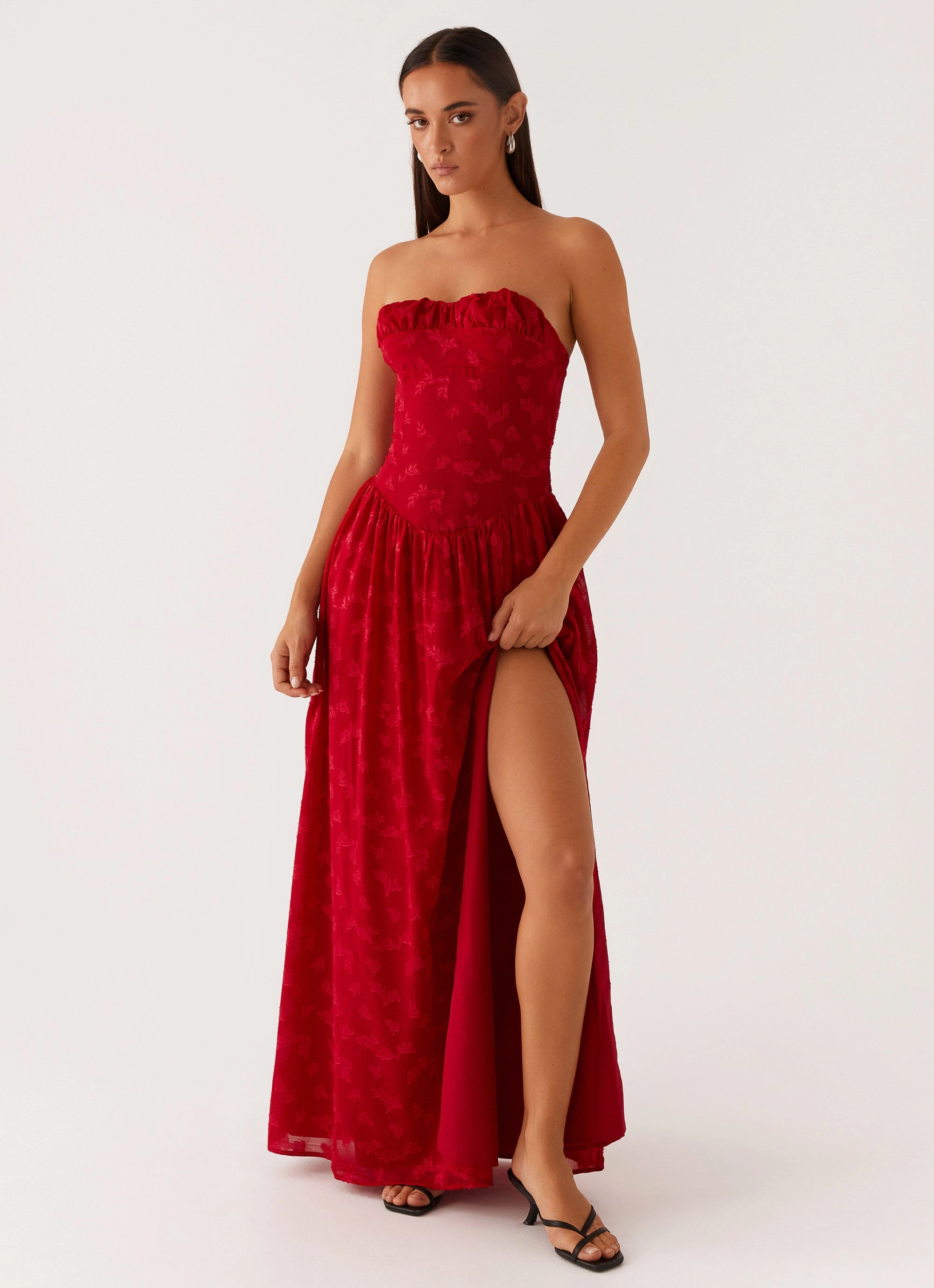 Everyday-Use Adira Maxi Dress - Red