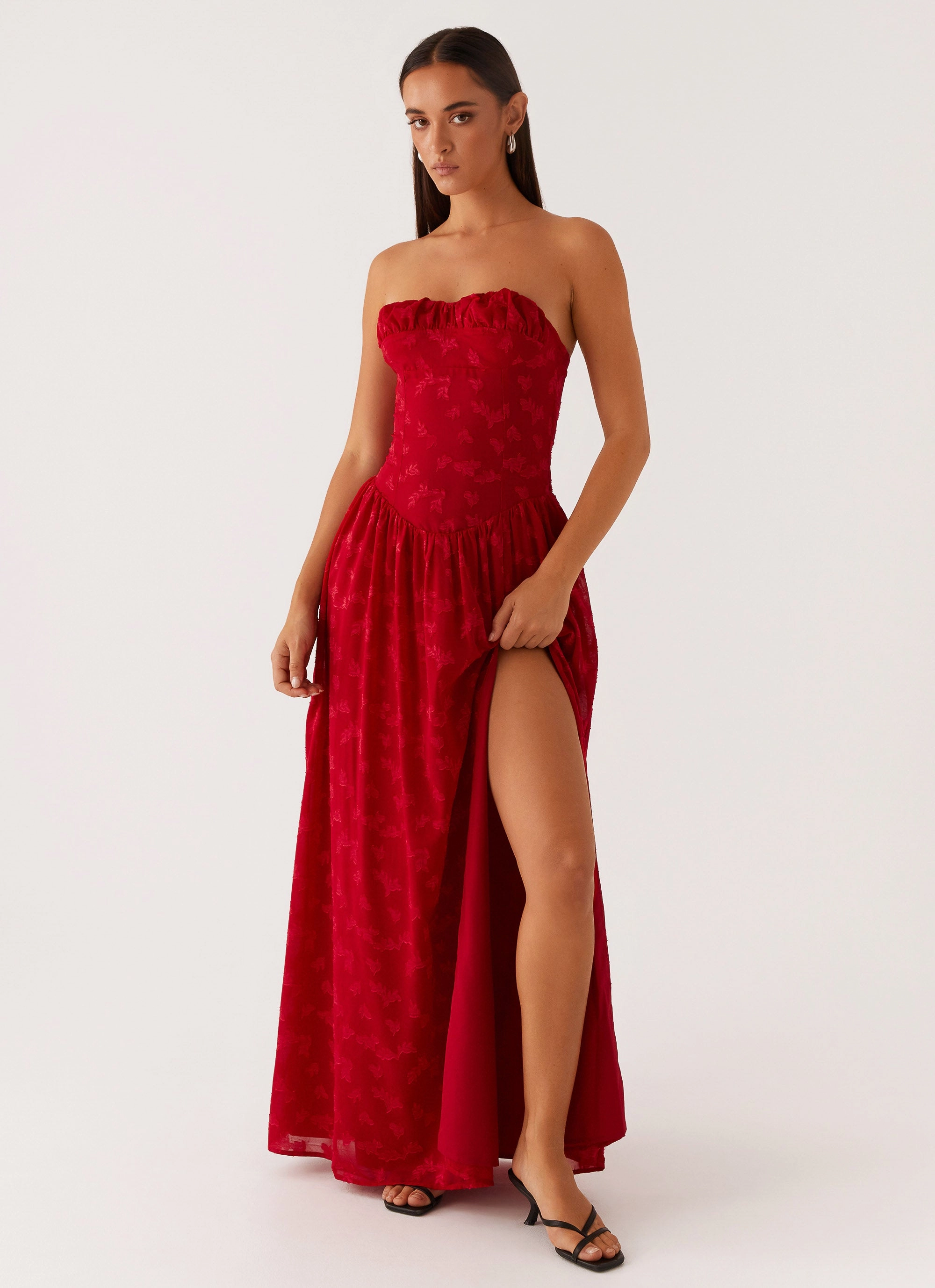 Adira Maxi Dress - Red Casual Days