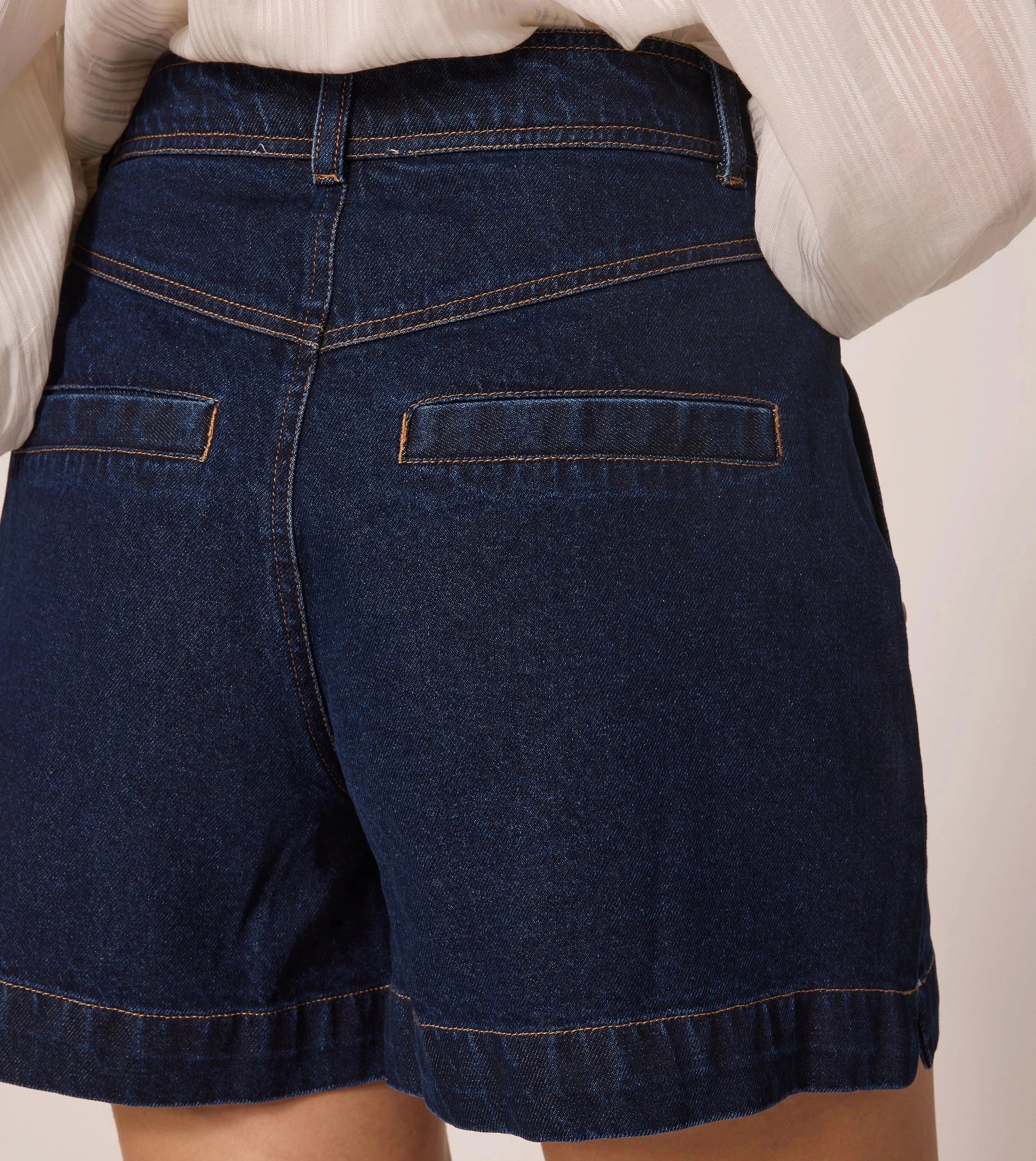 BiodegradableFabric Wade Short | Dark Denim