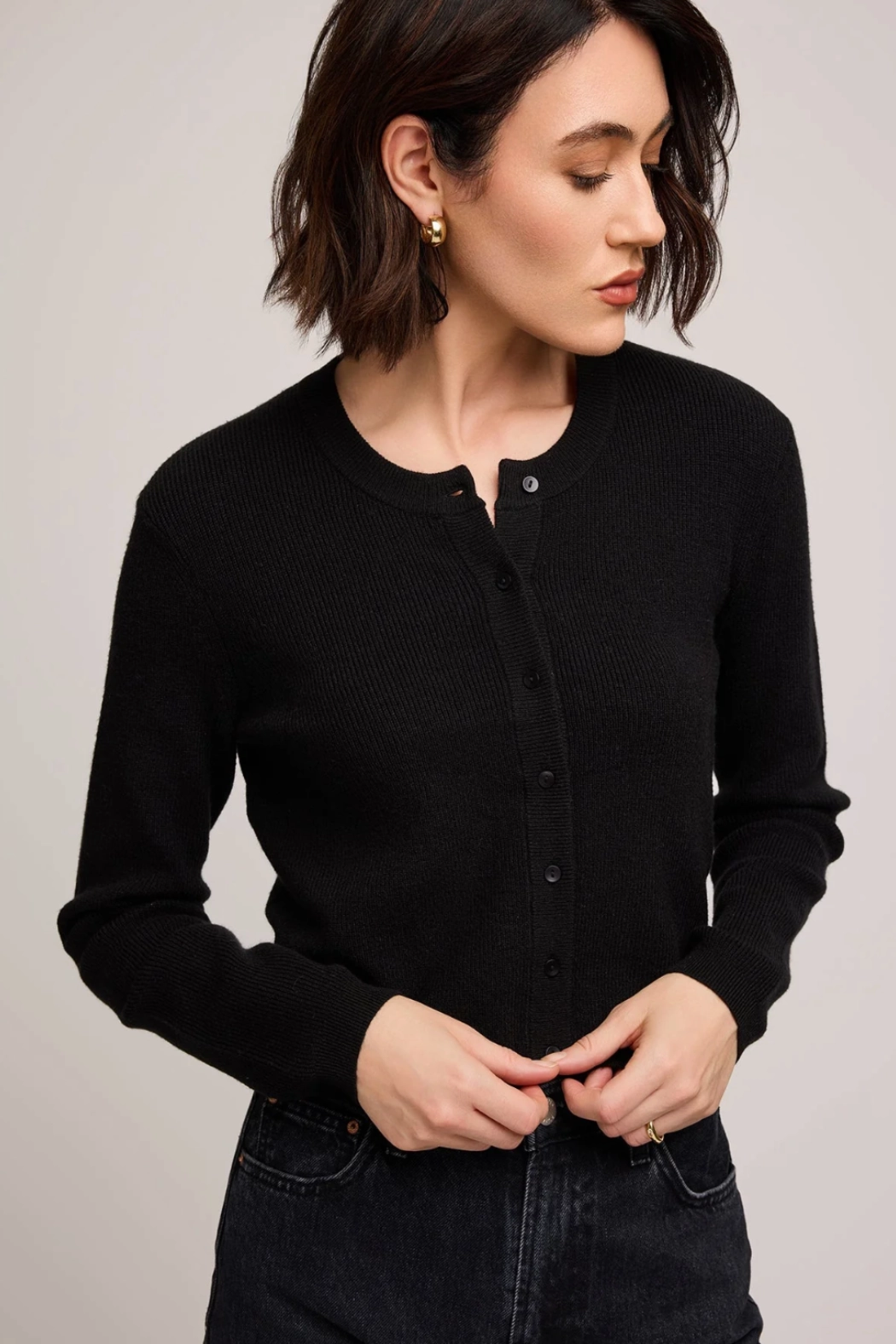 Comfortable clothing Active Wear Mirabelle Cardigan - Black