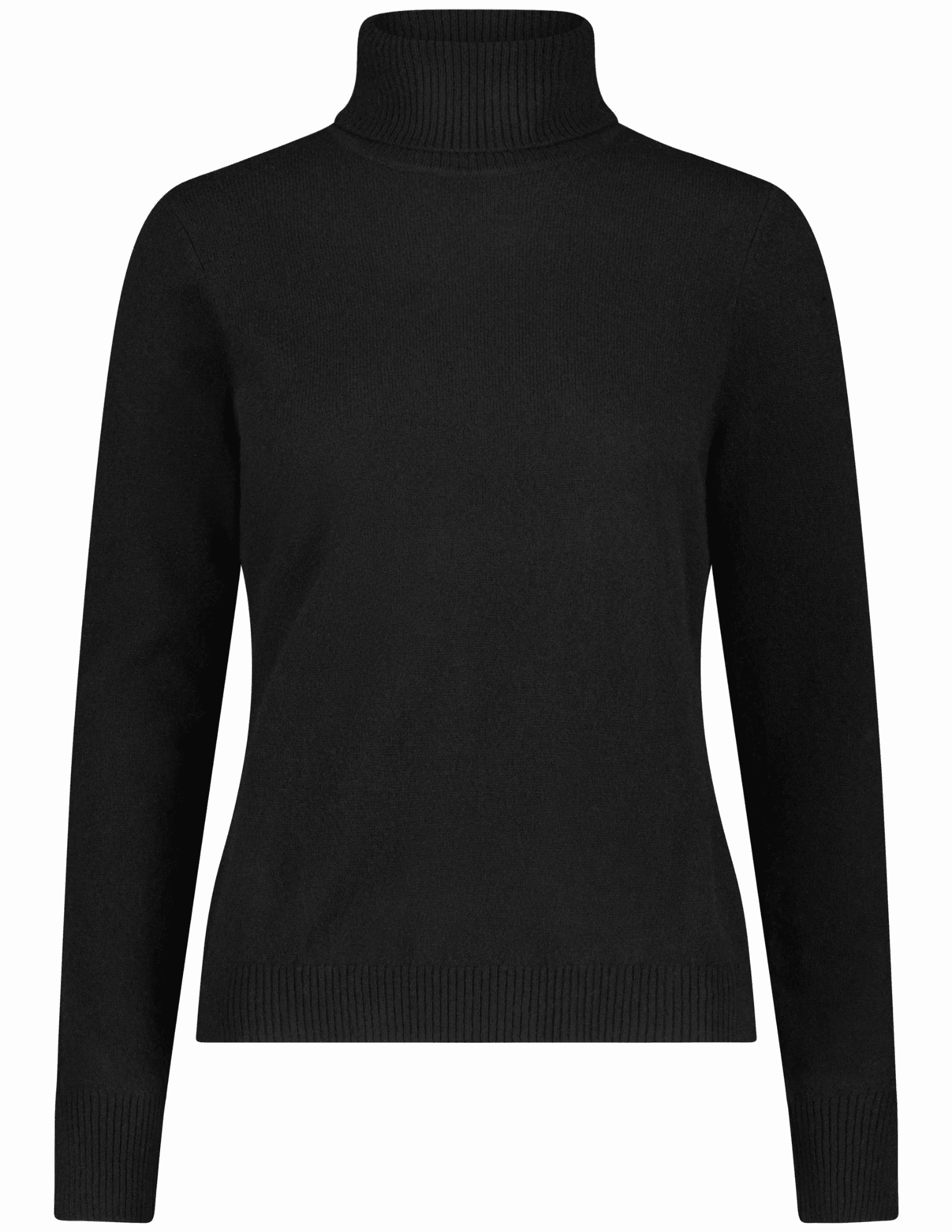Minnie Rose Cashmere Turtleneck Slit Sleeve Pullover Brushed Interior Pocket Reinforcement