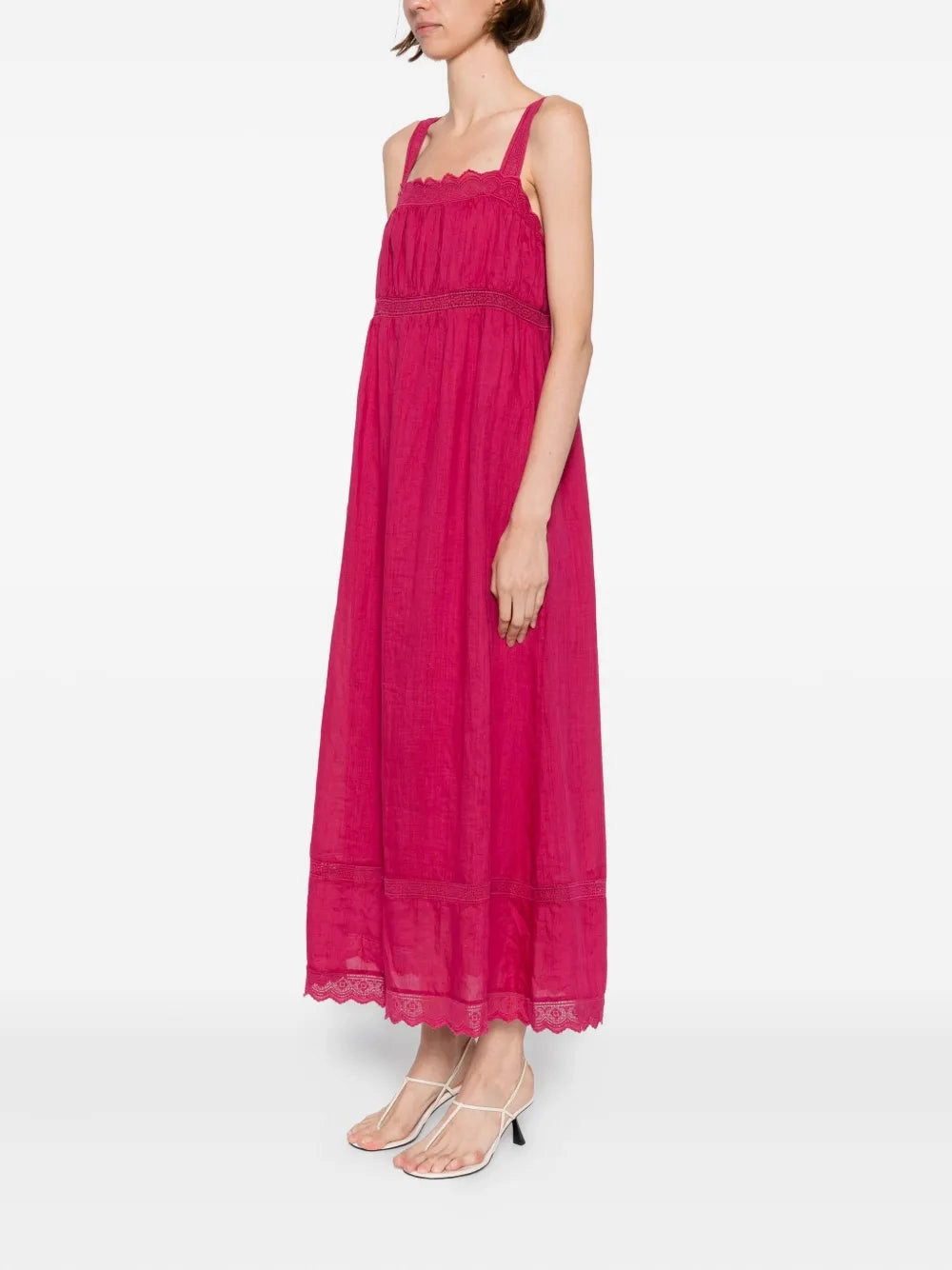 Sweet Mood Grace Shift Dress in Dragon Fruit