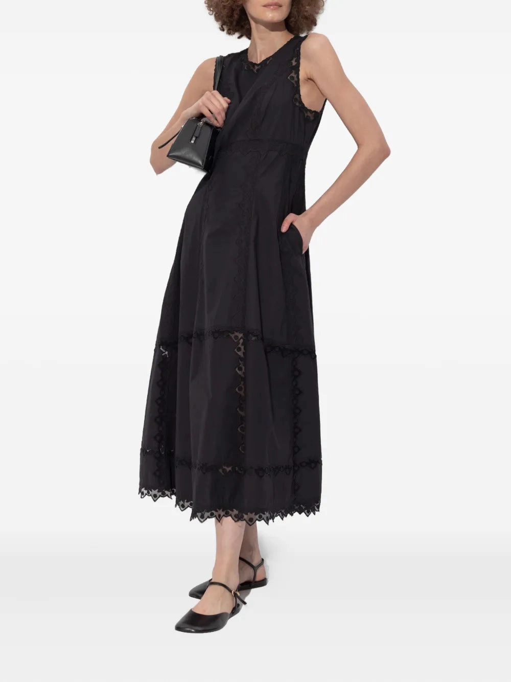 Mid Season Anela Dress in Noir